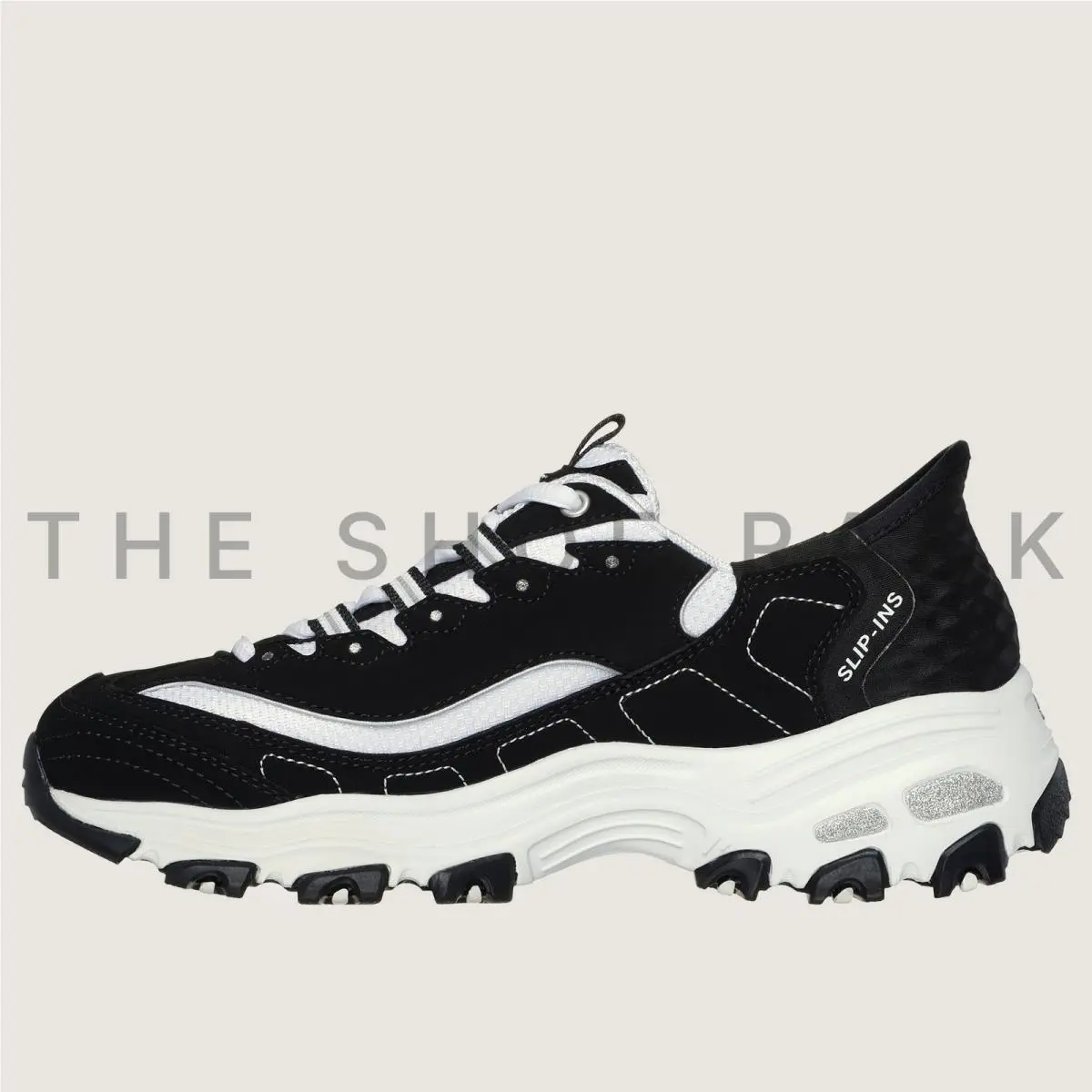 Skechers shoes - Skechers D`Lites - New Classic - 150030W-BKW - Black 6