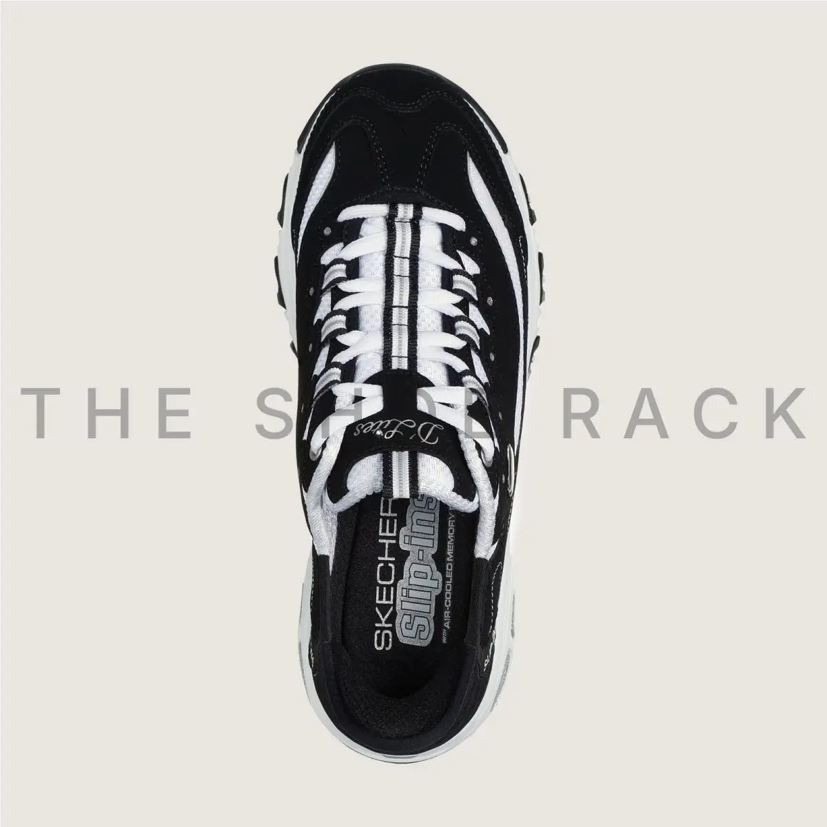 Skechers shoes - Skechers D`Lites - New Classic - 150030W-BKW - Black 7