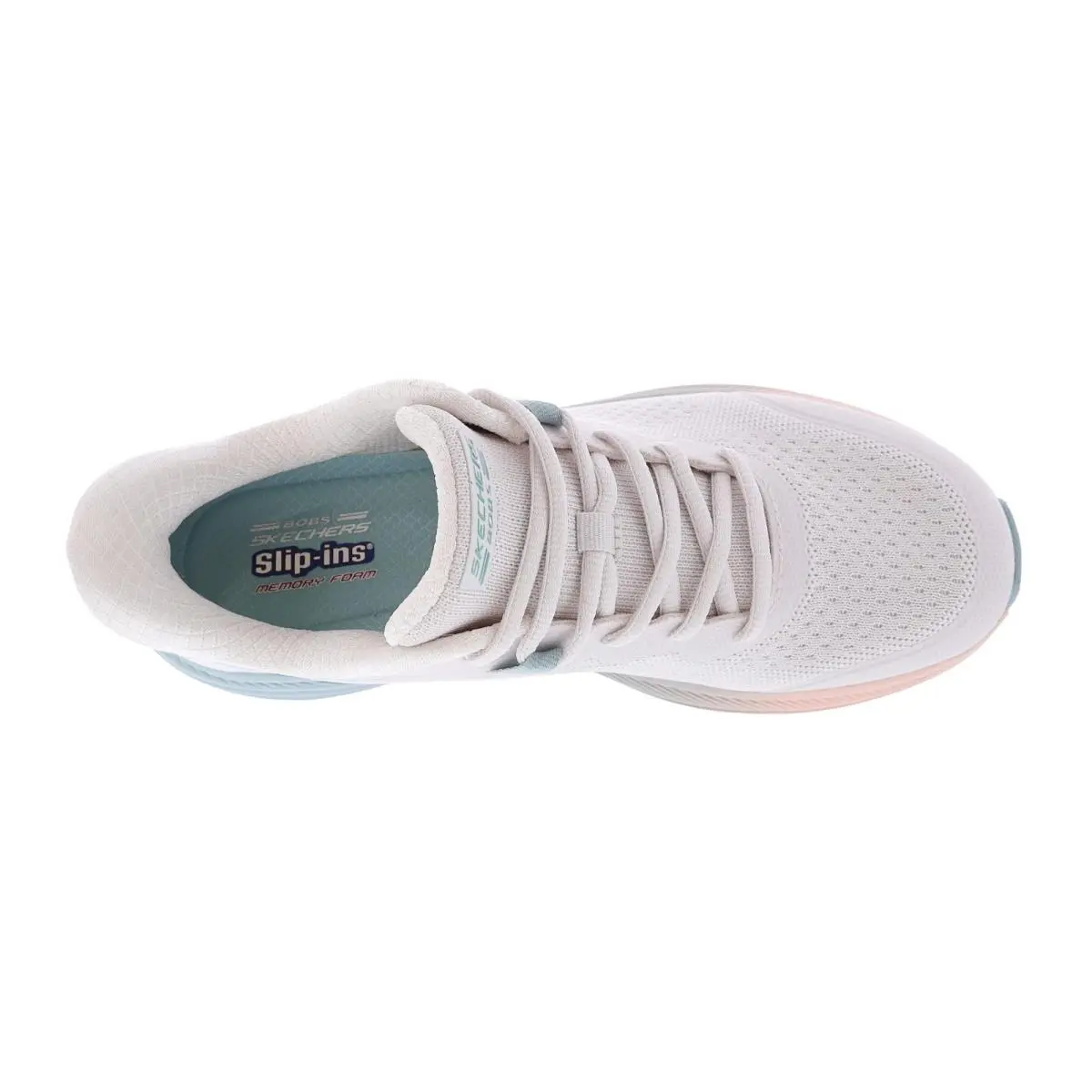Skechers shoes - BOBS Sport Skillz - Too Essential - WHITE / MULTI 5