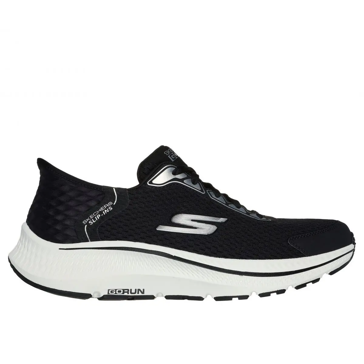 Skechers Men`s Slip-ins: Go Run Consistent 2.0 - Empower Running Shoe Black/whit