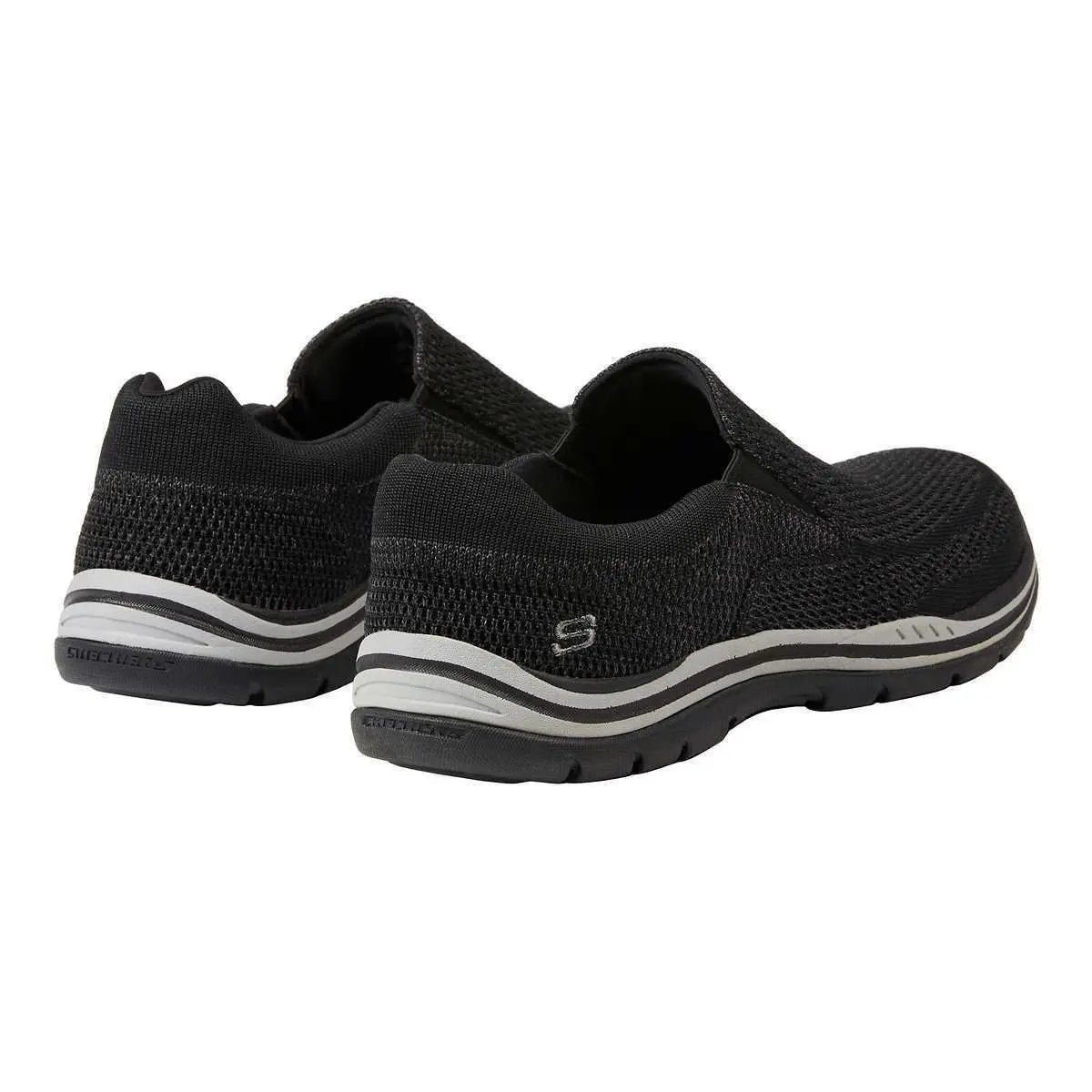 Skechers shoes - Sketchers Slip On - Sketchers Slip - EGCC1377A57USA - Black / Gray 5
