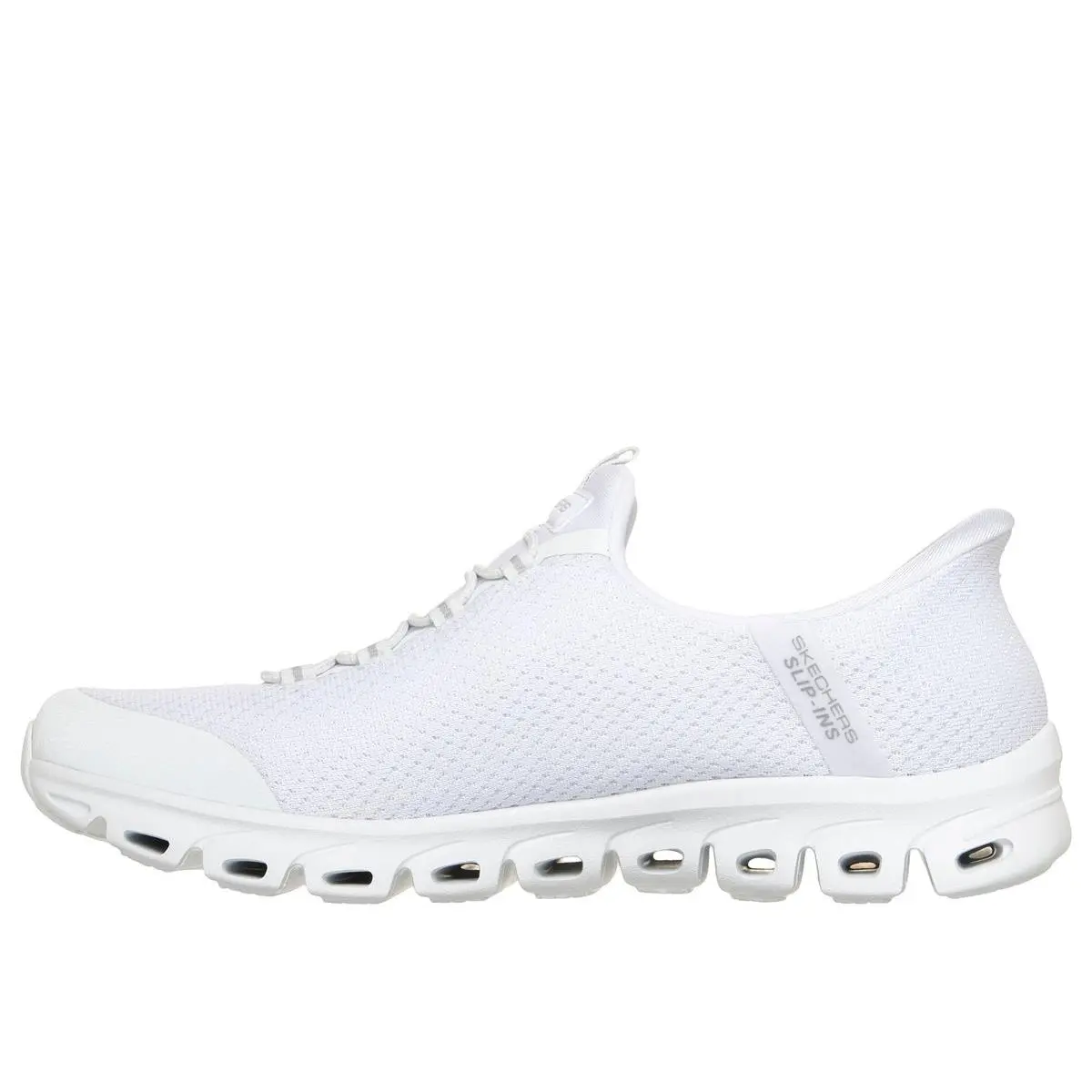 Skechers shoes - WHITE/SILVER 3