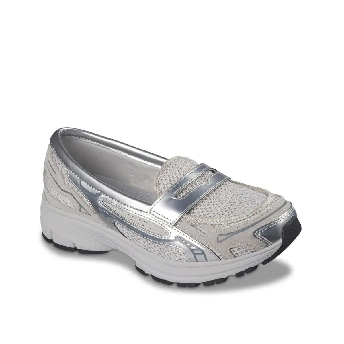 Women`s Casual Shoes  Var Silver by Skechers