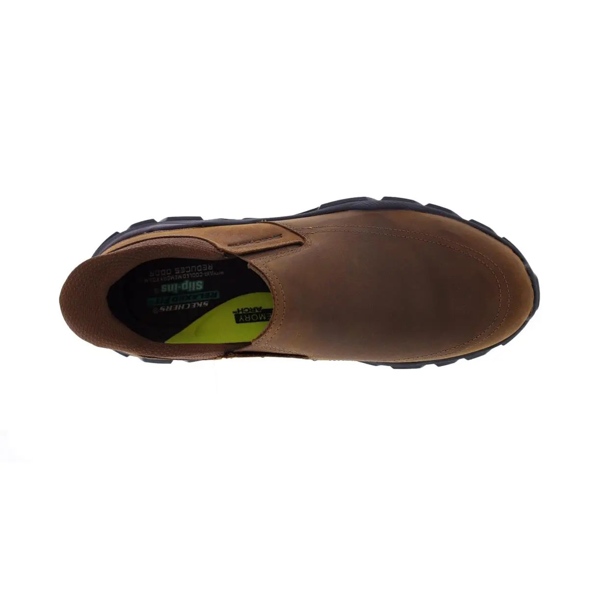 Skechers shoes - Relaxed Fit: Santoro - Brockridge - CRAZY HORSE / DARK BROWN 10