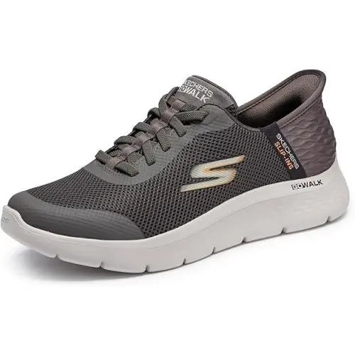 Skechers shoes - Skechers Go Walk Flex Hands Up - Brown 5