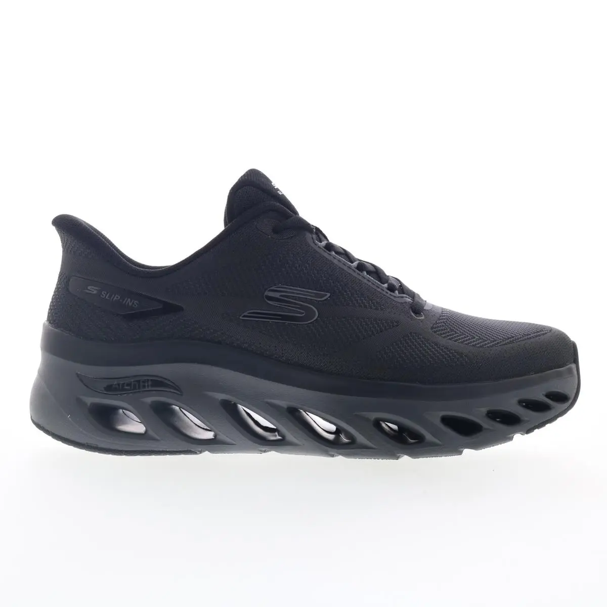Skechers shoes - Skechers Slip-ins: Arch Fit Glide-Step - Hirusher - 232528-BBK - Black 7