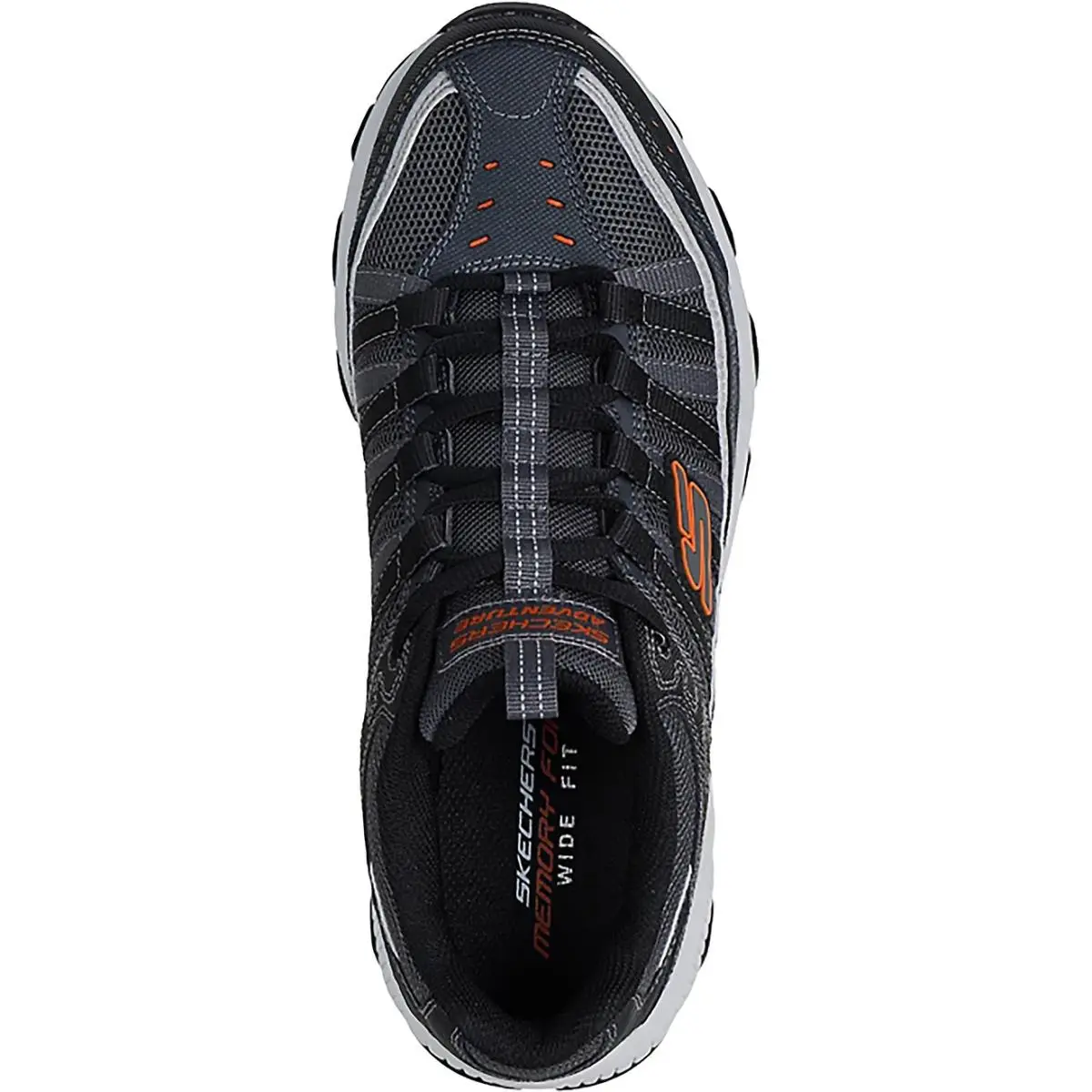 Skechers shoes - Black/Grey/Orange 2
