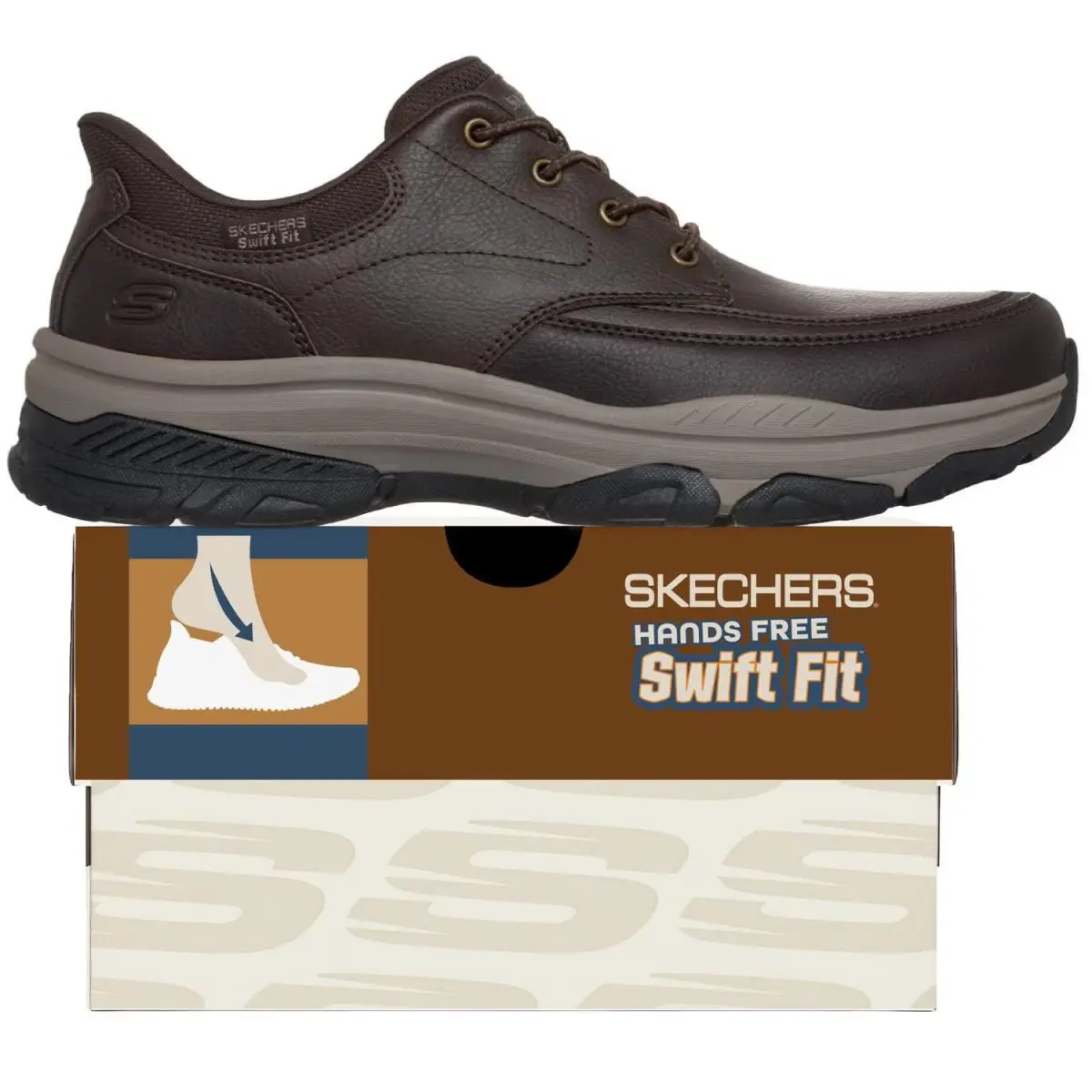 Men`s  Swift Fit Izaiah Shoes Sizes 8-13 by Skechers