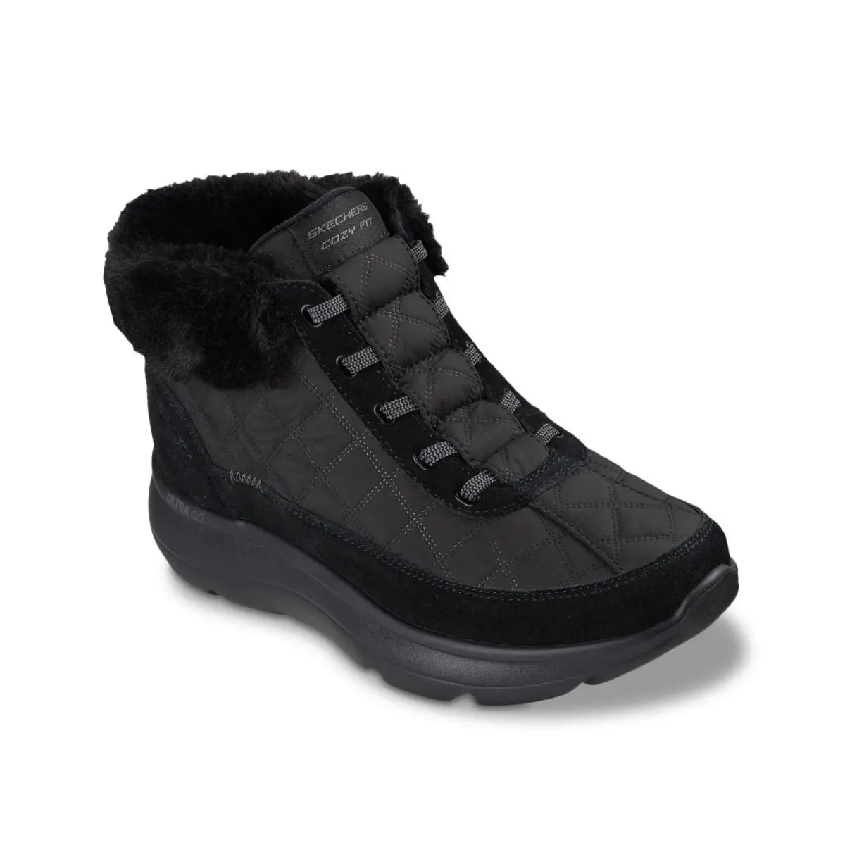 Women`s Boots  Slip Black by Skechers