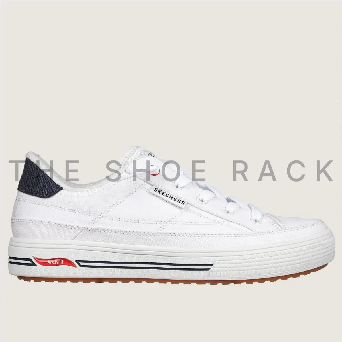 Skechers shoes - Skechers Arch Fit Arcade - Arcata - 177195W-WNVR - White 4
