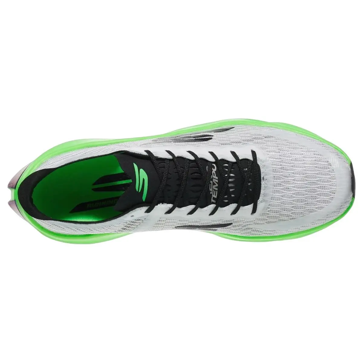 Skechers shoes - Skechers Aero Tempo - Aero Tempo - 246091-WBLM - White/Black/Lime 8