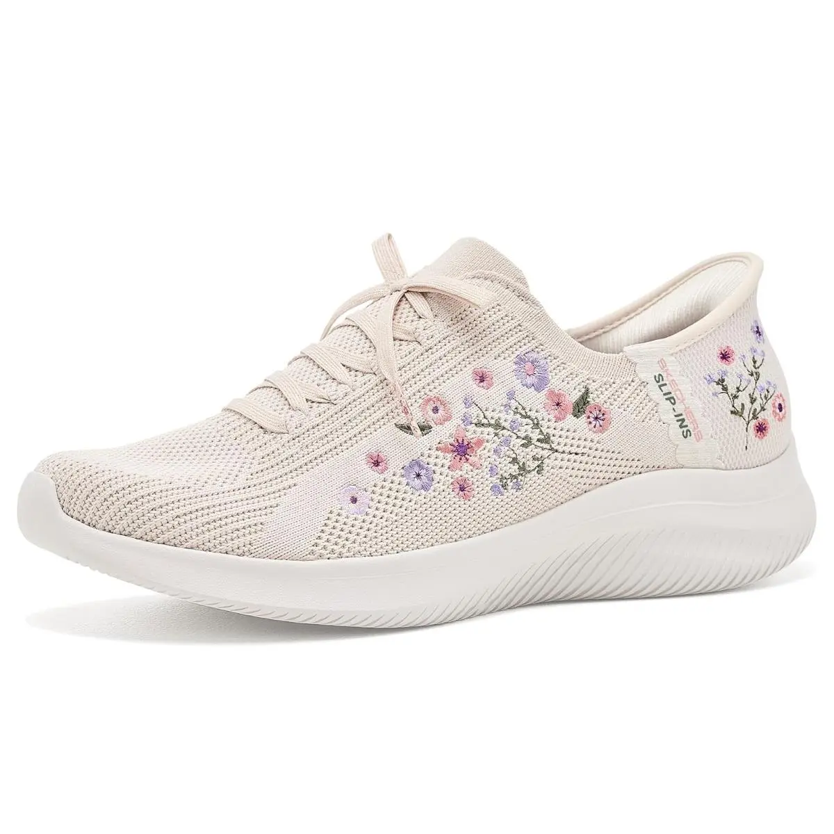 Women`s Shoes  Ultra Flex 4.0-sweet Petals Hands Free Slip-ins by Skechers