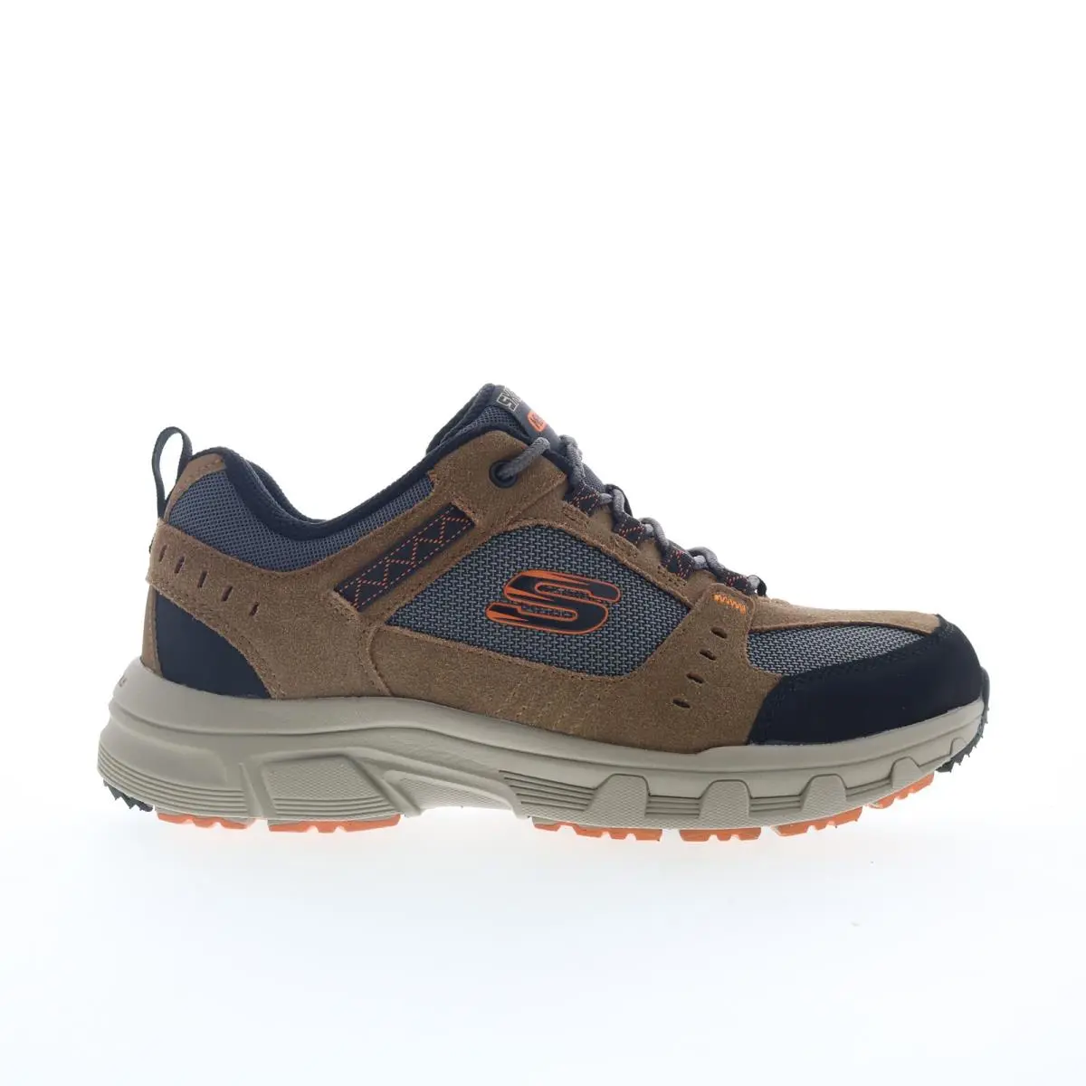 Oak Canyon Mens Brown Extra Wide Athletic Hiking Shoes by Skechers