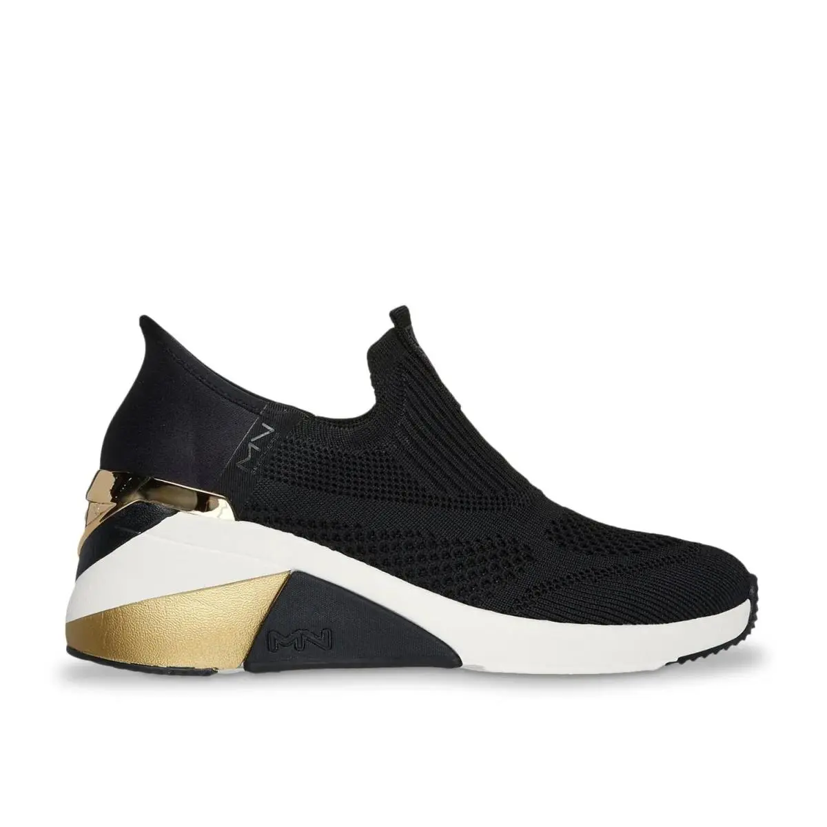 Skechers shoes - Black/Gold Metallic 1