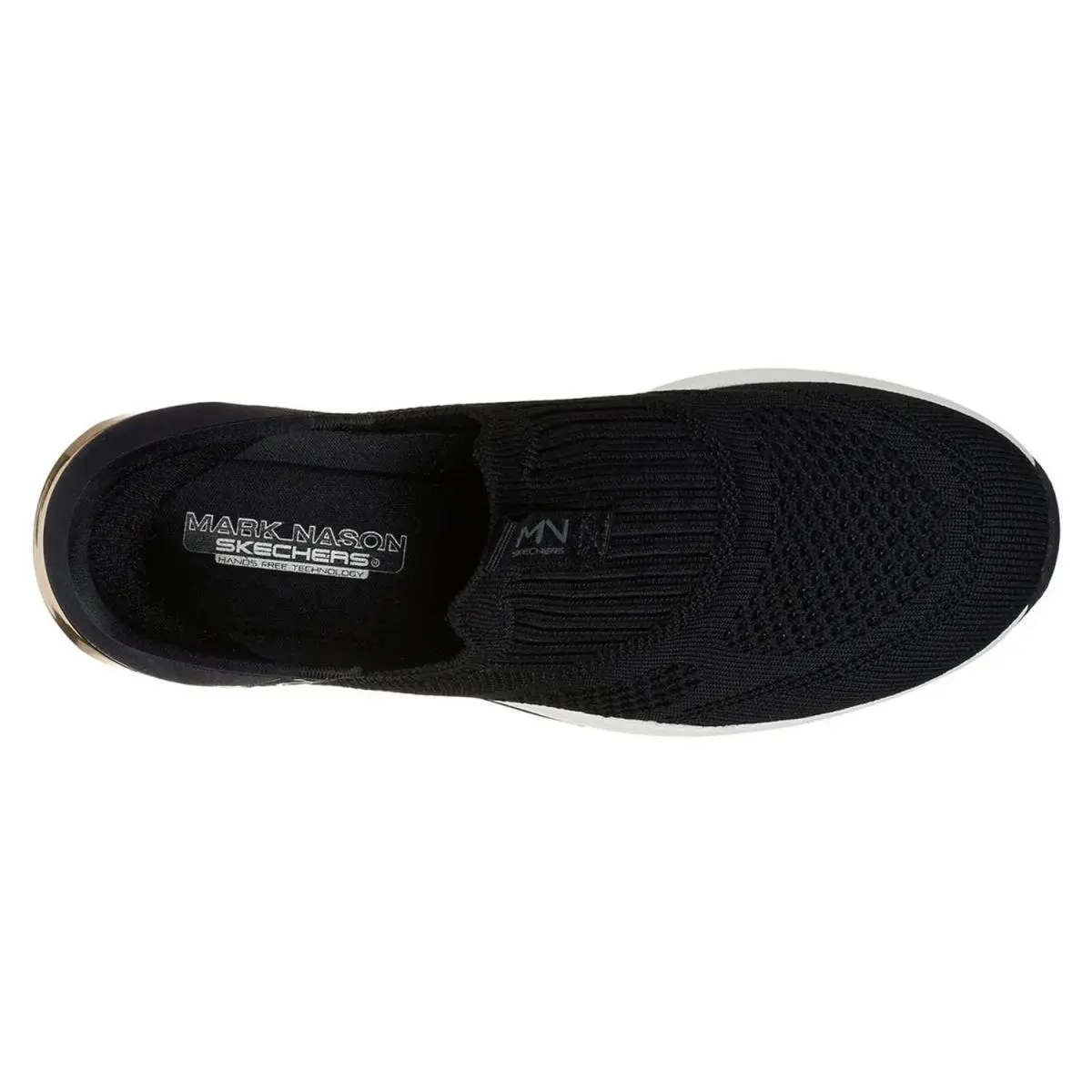Skechers shoes - Black/Gold Metallic 3