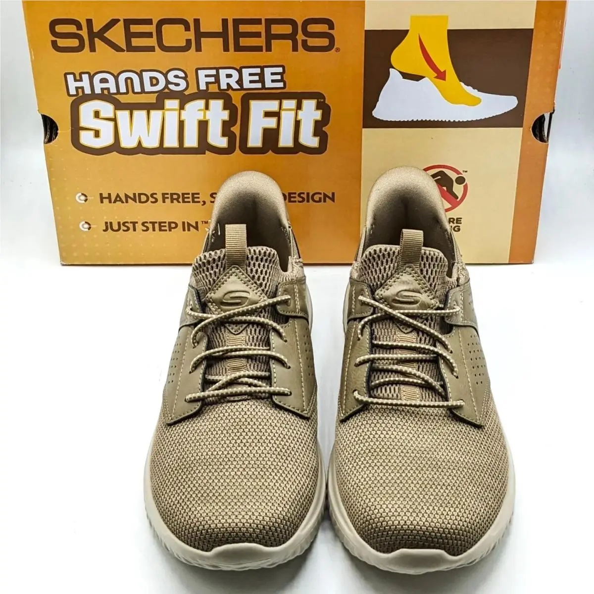 Skechers shoes - Skechers Delson Hands Free Swift Fit - 1855140 - Brown 4