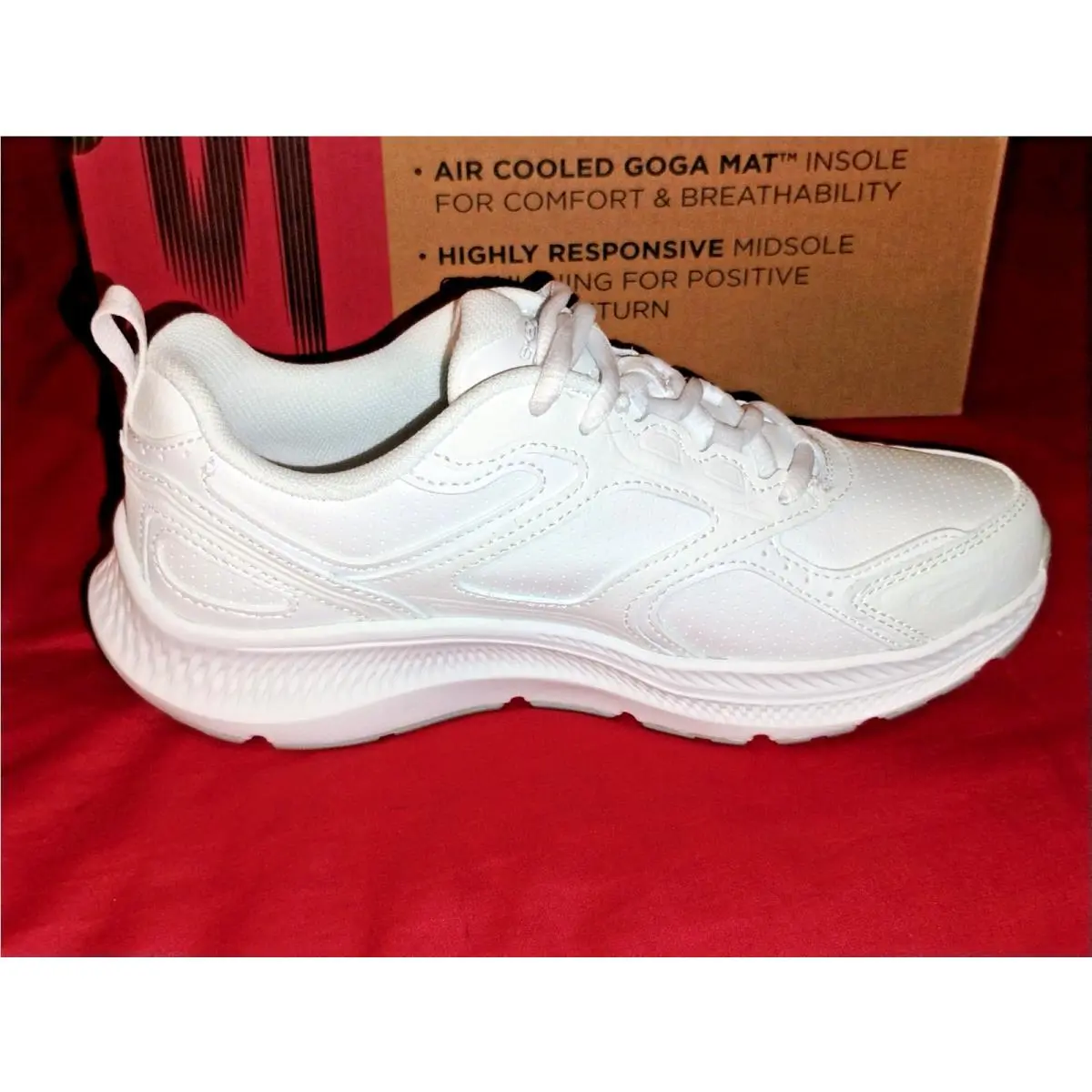 Skechers shoes - Skechers Go Run Consistent 2.0 - 128613 WHT - White, Manufacturer: White 6