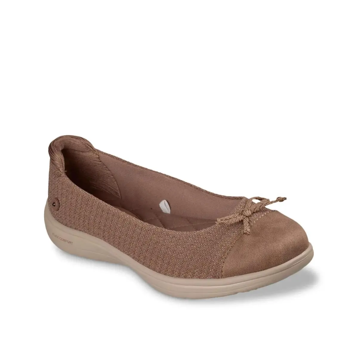 Women`s Flats  On Mocha Brown by Skechers