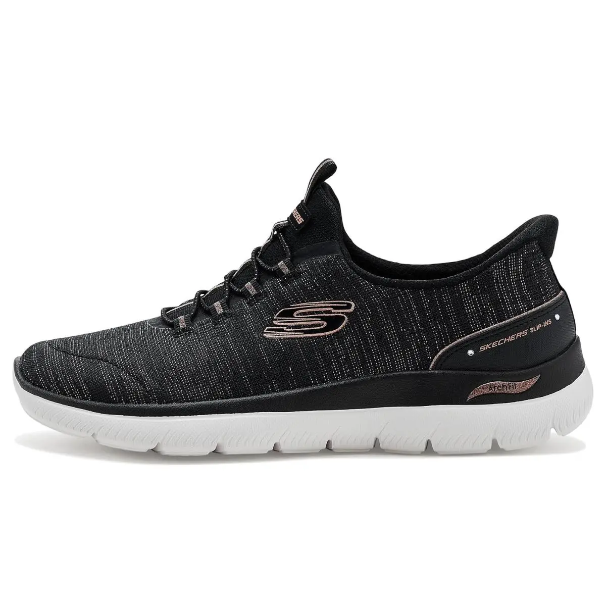 Skechers shoes - Black/Rosegold 9