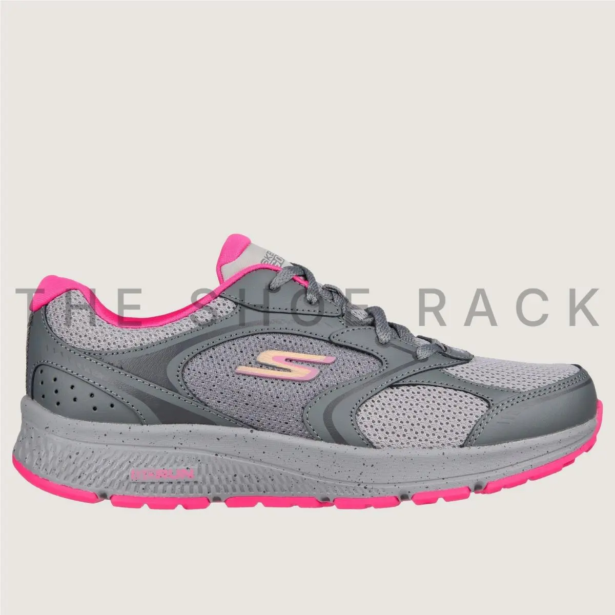 Skechers GO Run Consistent Vivid Horizon Wide Women`s Running Shoes Gray/pink