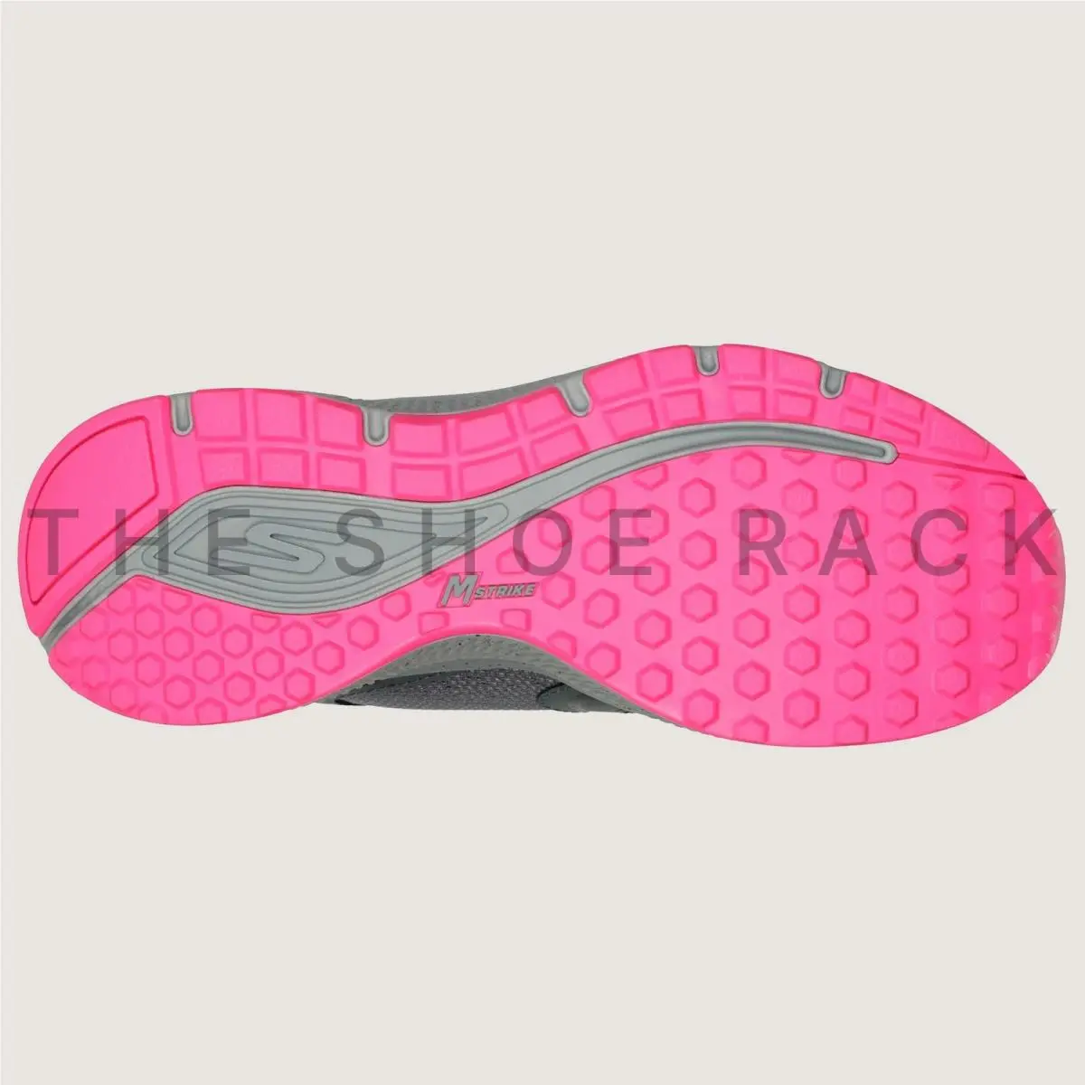 Skechers shoes - Skechers GO RUN Consistent - Vivid Horizon - 128285W-GYPK - Gray 3
