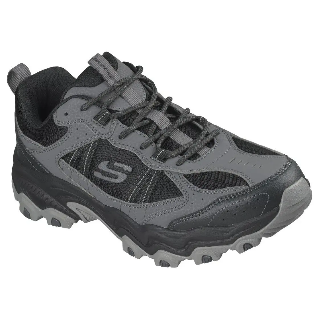 Men`s  Vigor AT - Three Corners Sneaker Shoe 237740 Charcoal/black New by Skechers