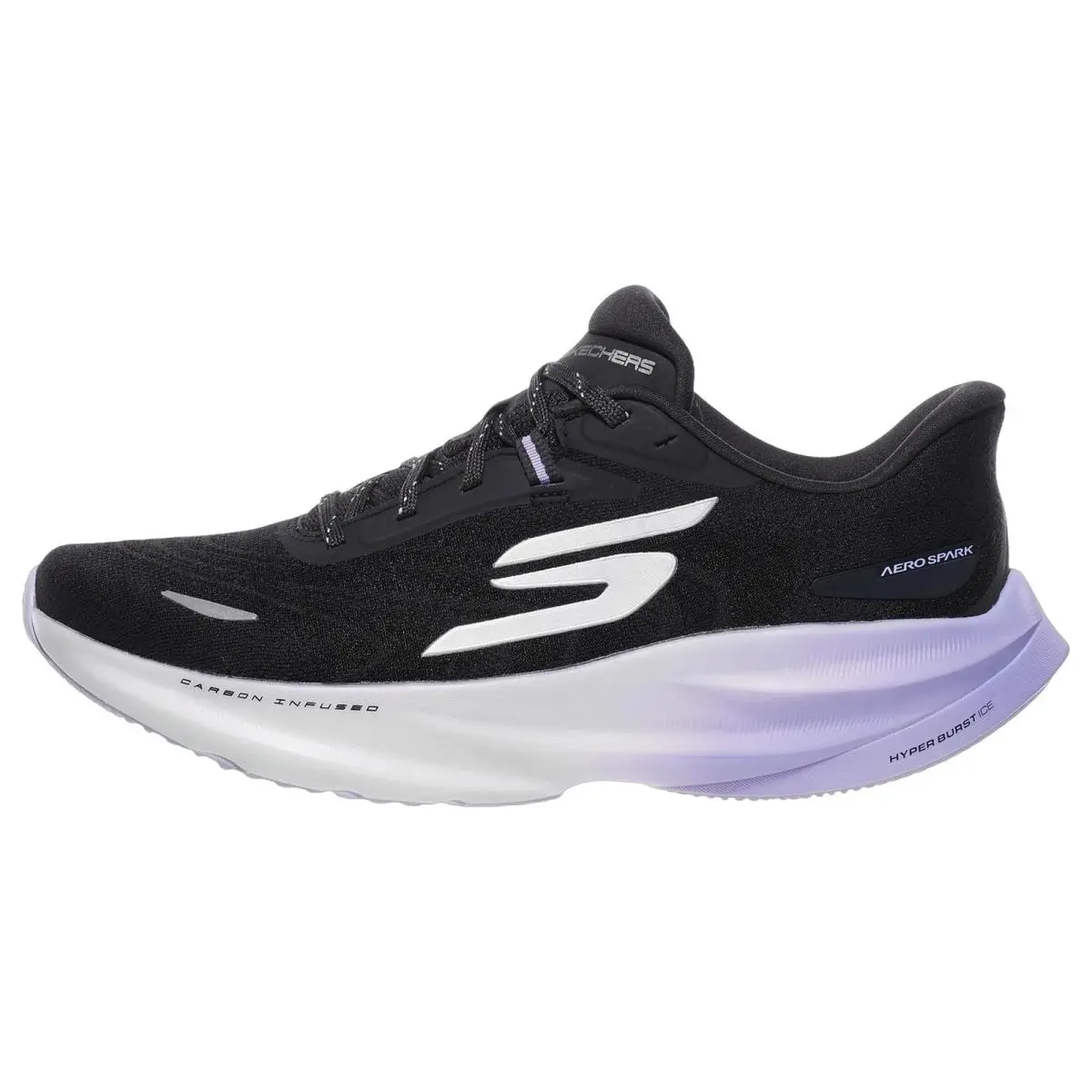 Skechers shoes - Skechers Aero Spark - Aero Spark - 172200-BKPR - Black/Purple Trim 5