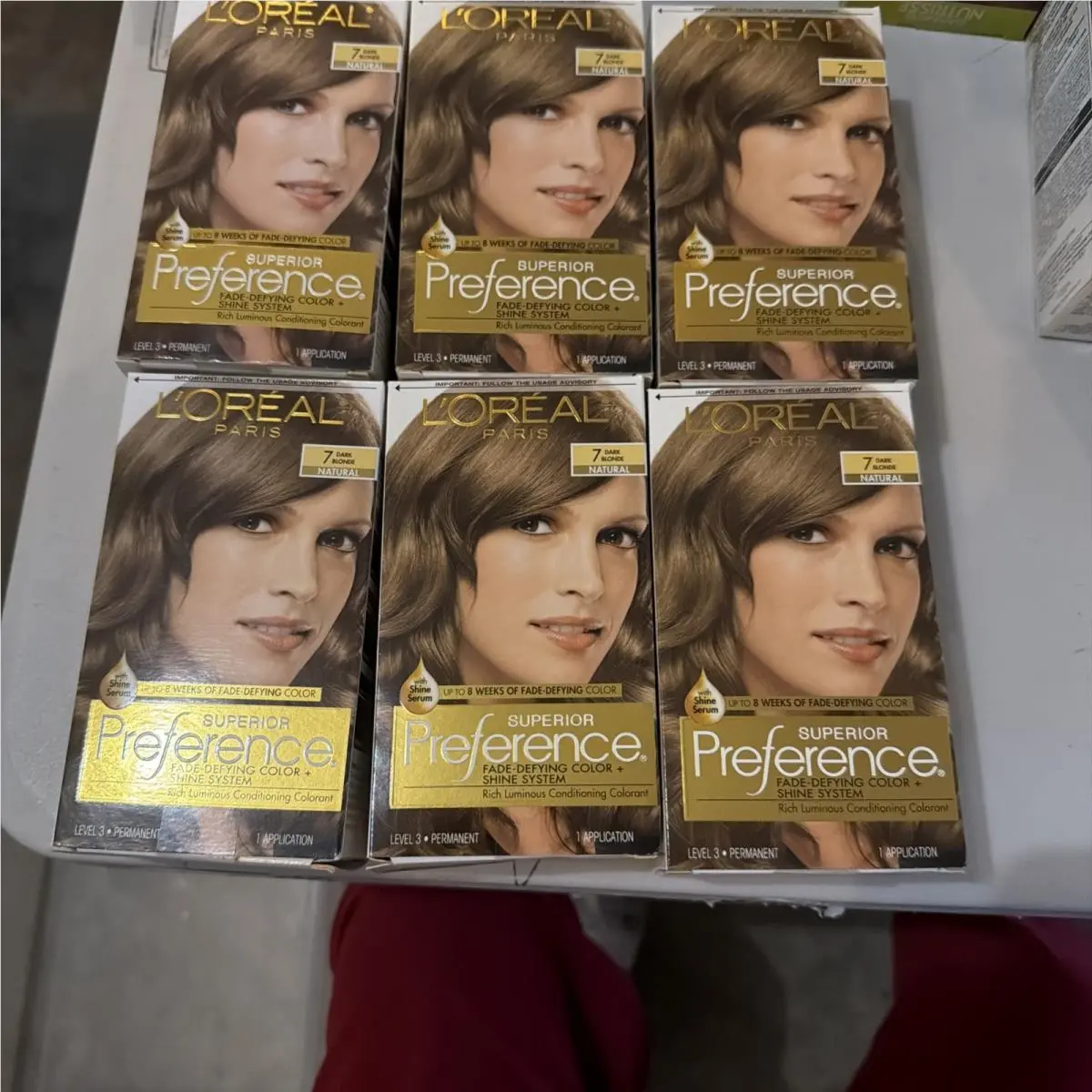 L`oreal Superior Preference Permanent Hair Color 7 Dark Blonde by L'Oréal