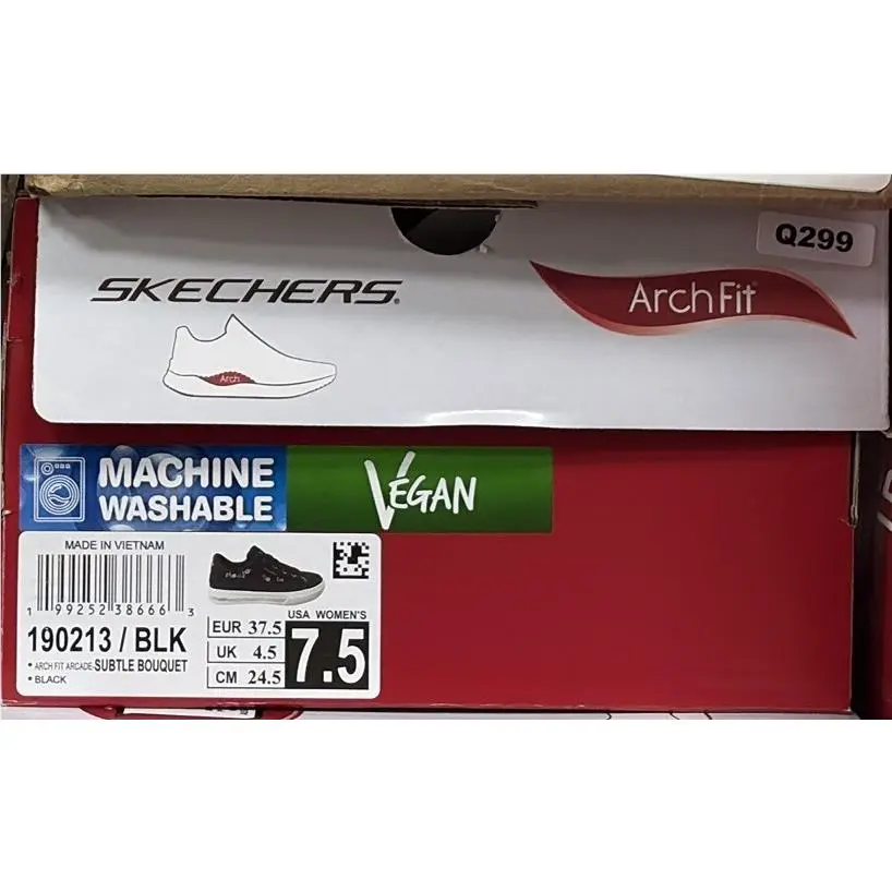 Skechers shoes - 190213BLK - 190213/BLK - Black (UPC: 199252386663) 7