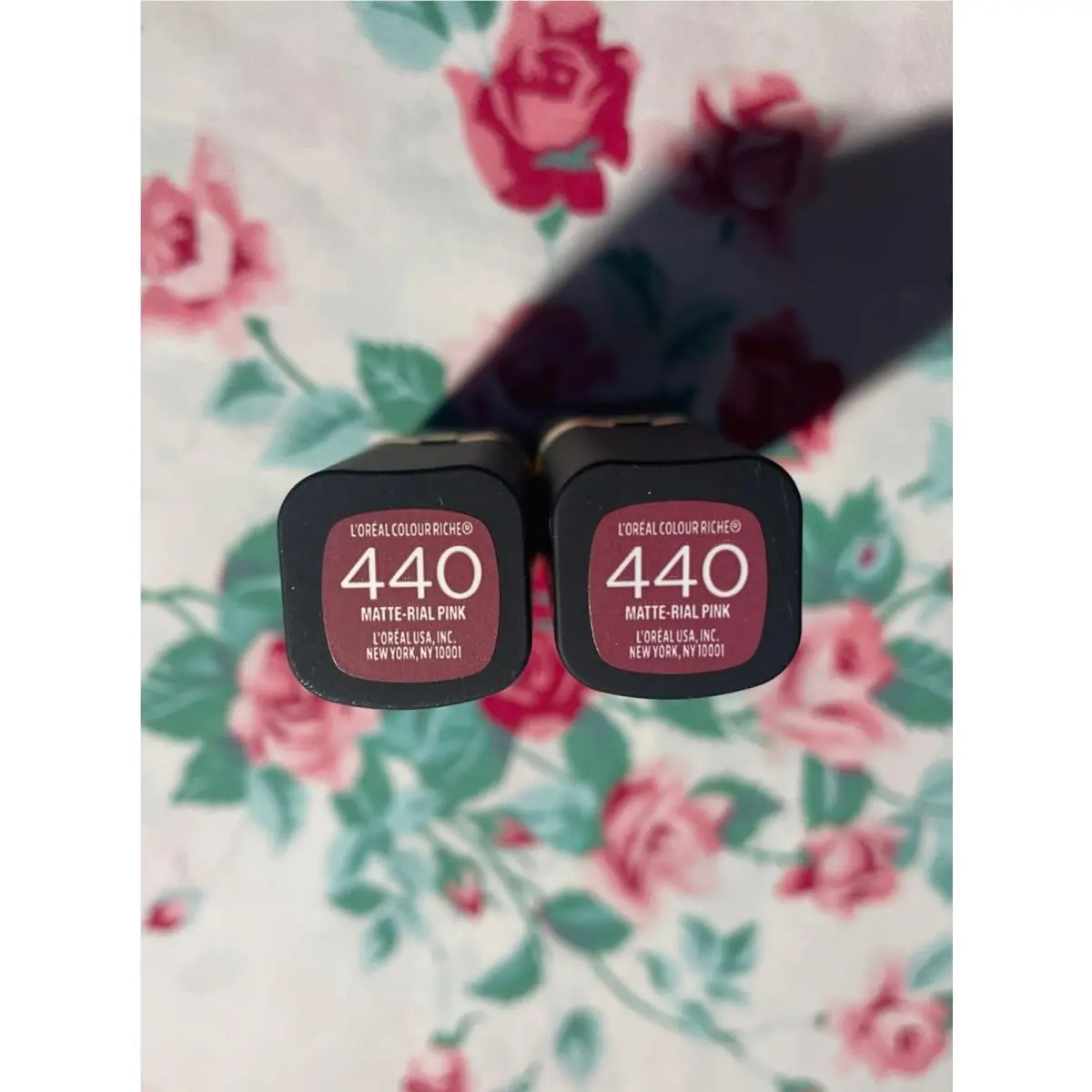 2 Loreal Color Riche Lipstick 440 Matte Rial Pink Vhtf by L'Oréal