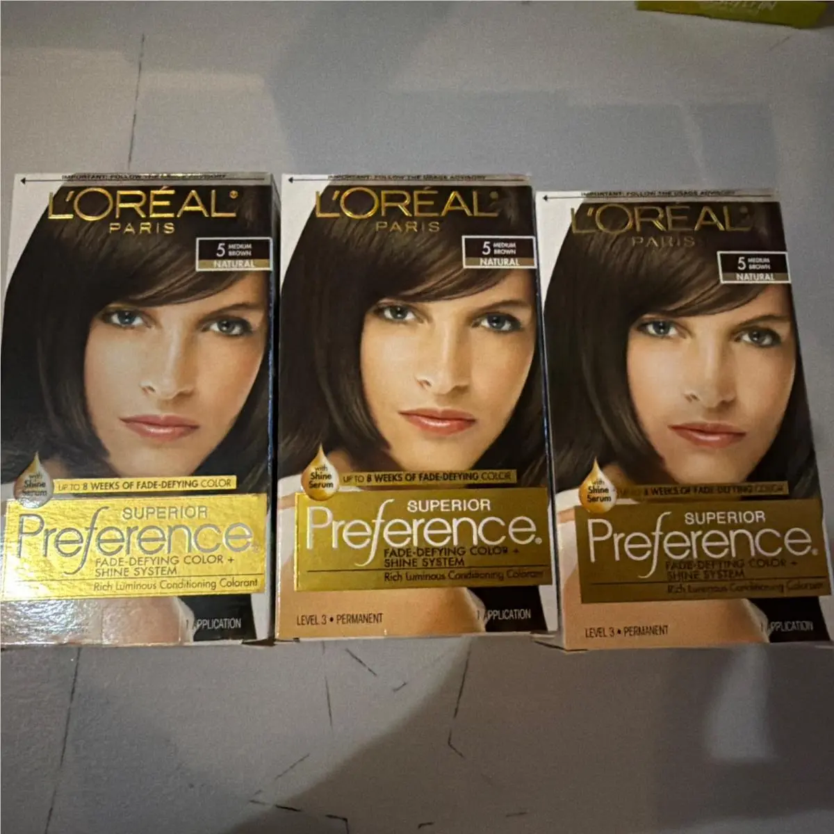 L`oreal Superior Preference Permanent Hair Color 5 Medium Brown 2 Pack by L'Oréal