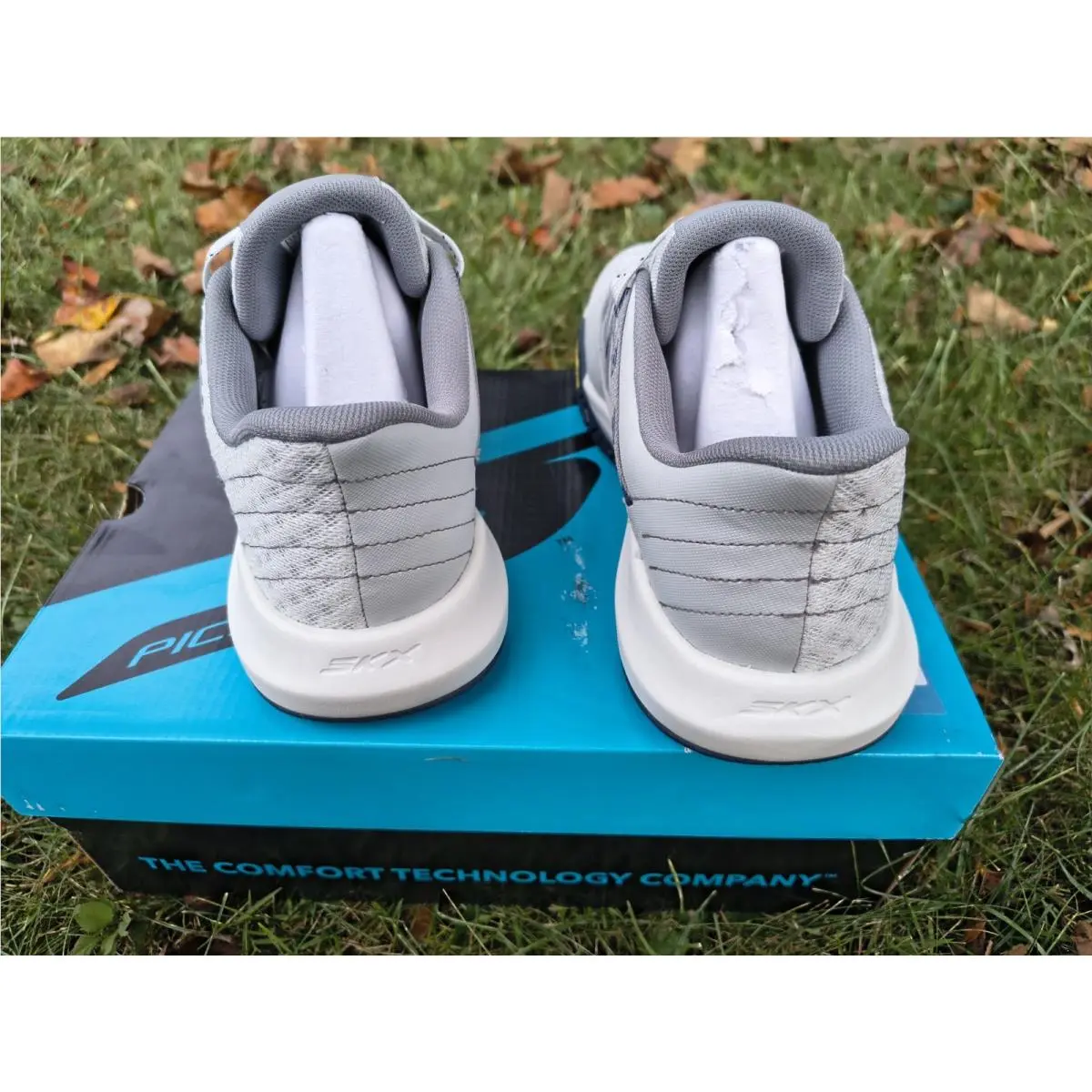 Skechers shoes - Skechers # 10 Viper Court Rally Pickleball - 246110 - Gray 11