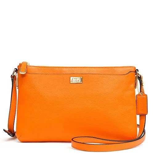 Madison Swingpack in Leather 49992 Light Gold/bright Mandar by Coach