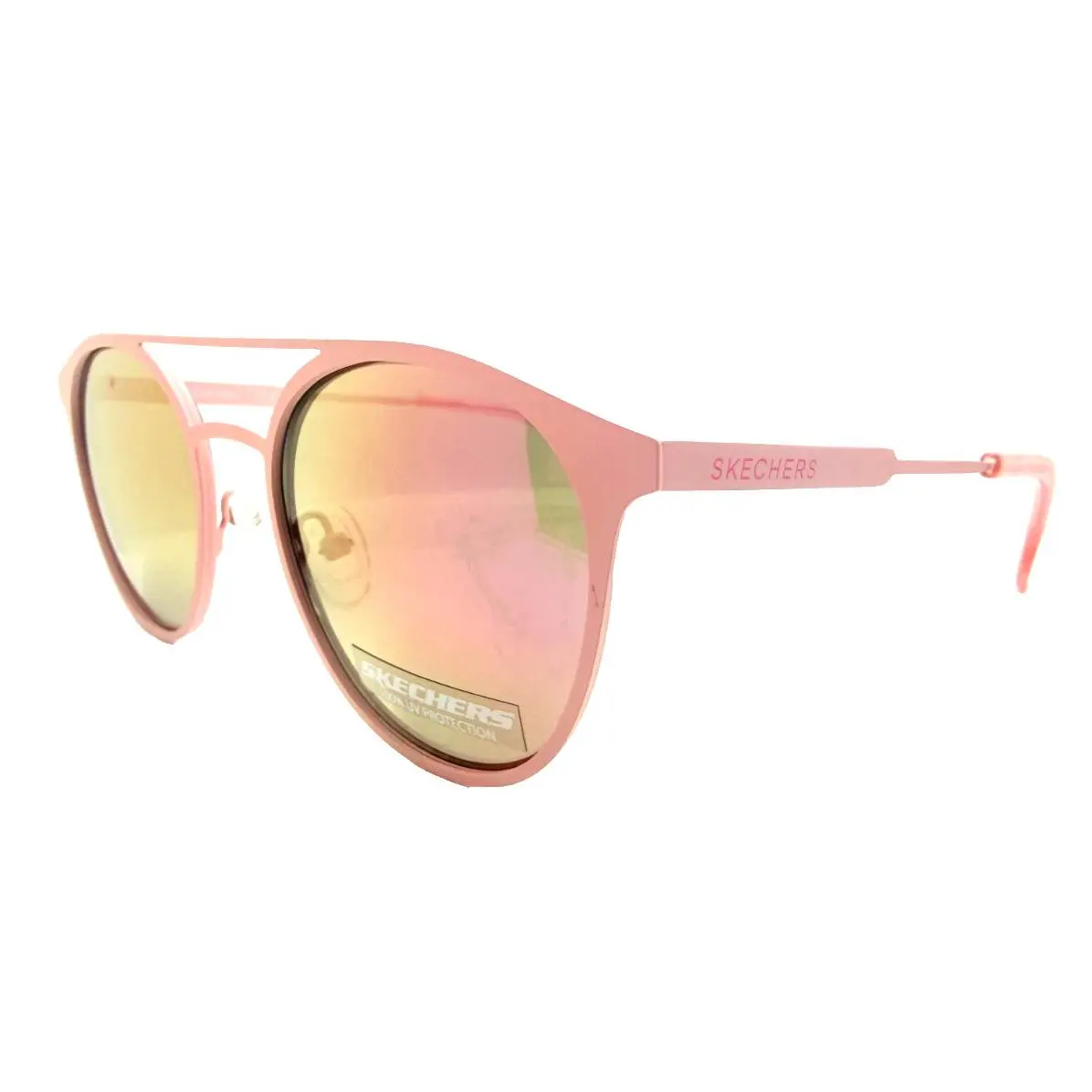 Skechers SE6025/S 73Z Pink /violet Tinted Lens Sunglasses 51-20-145mm Round