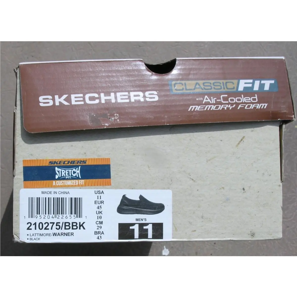 Skechers shoes - Memory Foam Stretch - Memory Foam Stretch - Black 5