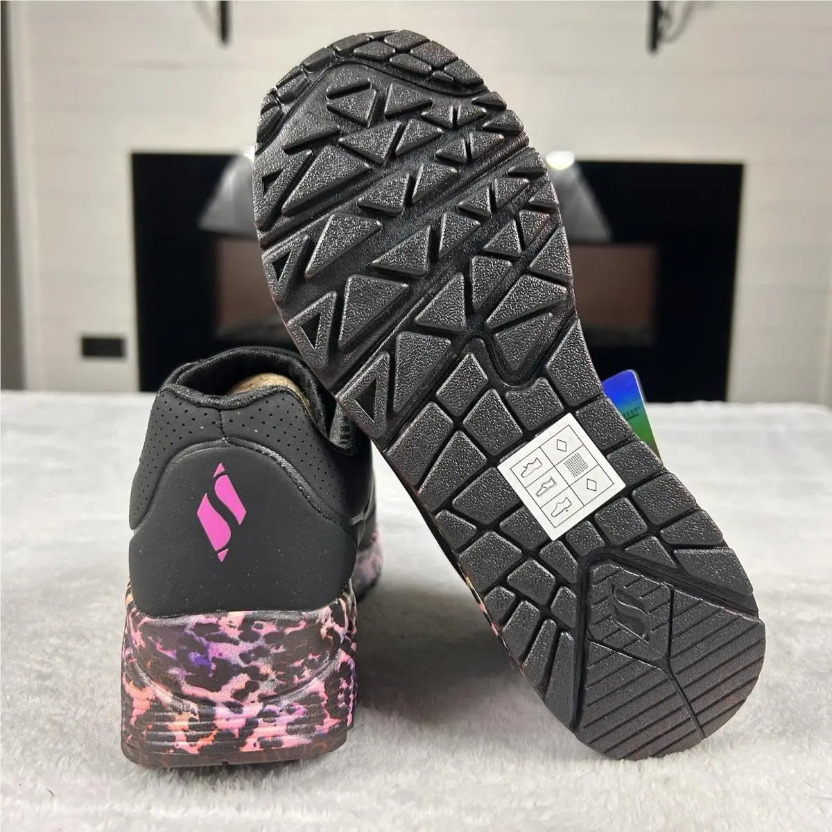 Skechers shoes - Skechers Uno Gen1 Vivia - Uno Vivia - Black (UPC: 0197976728035) 7