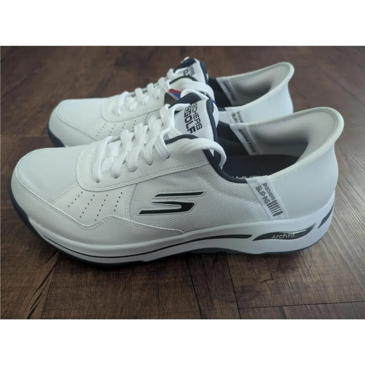Skechers shoes - Skechers GO GOLF Arch Fit - 214110WW - White 0
