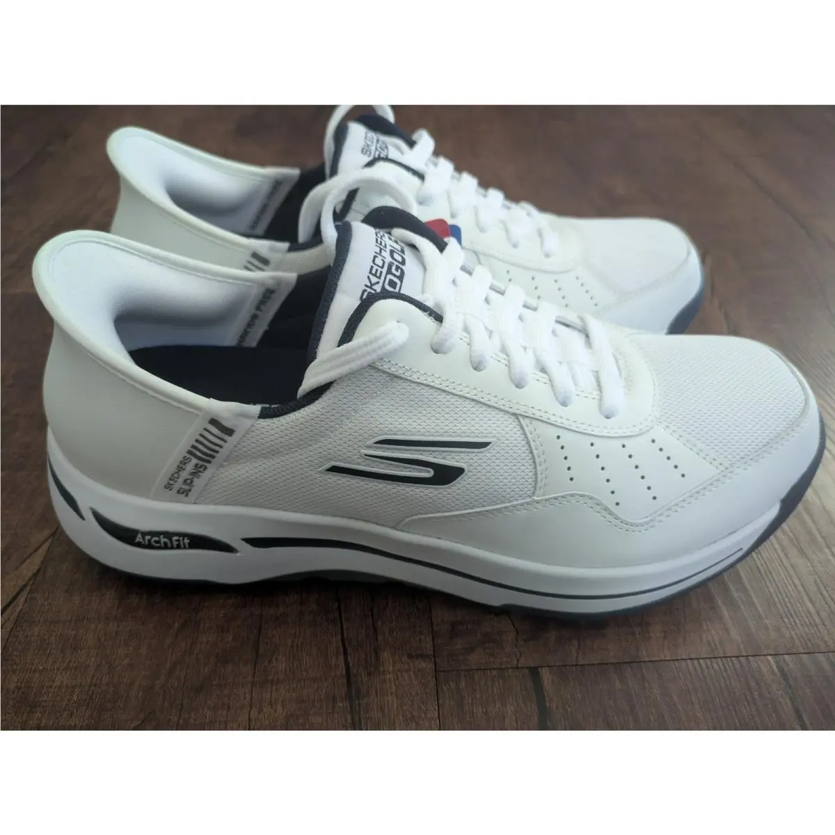Skechers shoes - Skechers GO GOLF Arch Fit - 214110WW - White 1