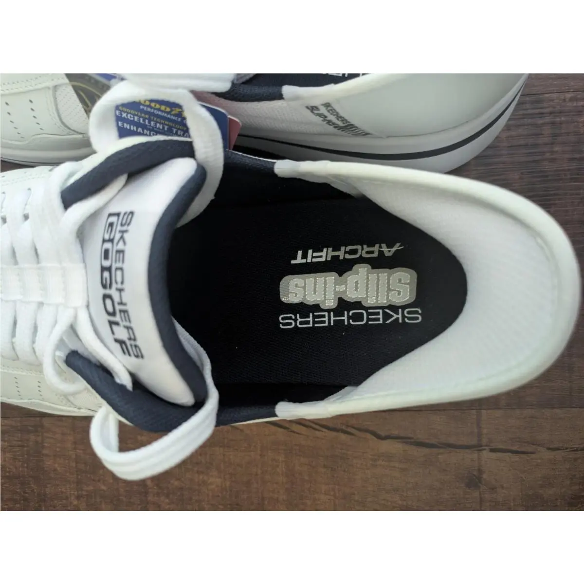 Skechers shoes - Skechers GO GOLF Arch Fit - 214110WW - White 2