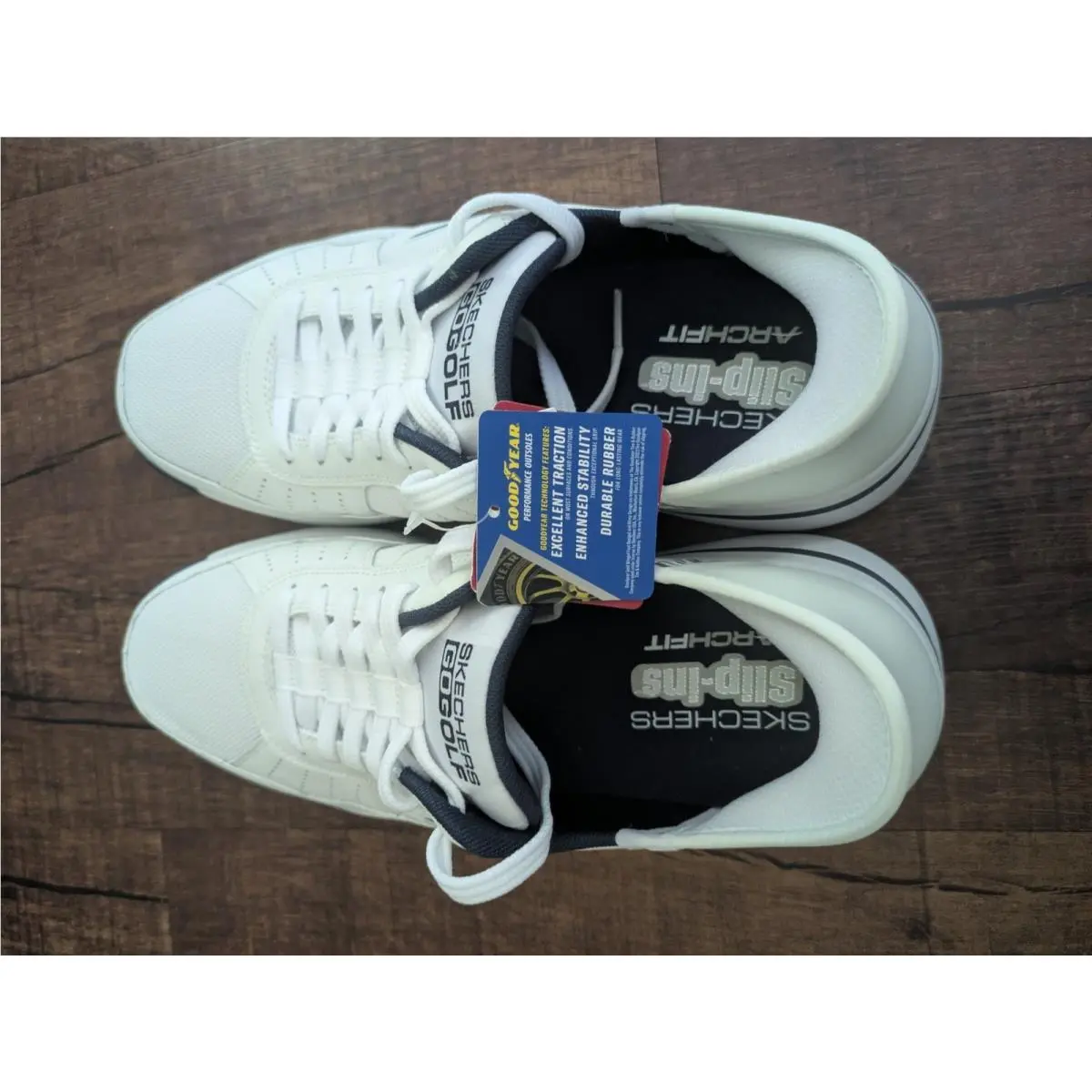 Skechers shoes - Skechers GO GOLF Arch Fit - 214110WW - White 4