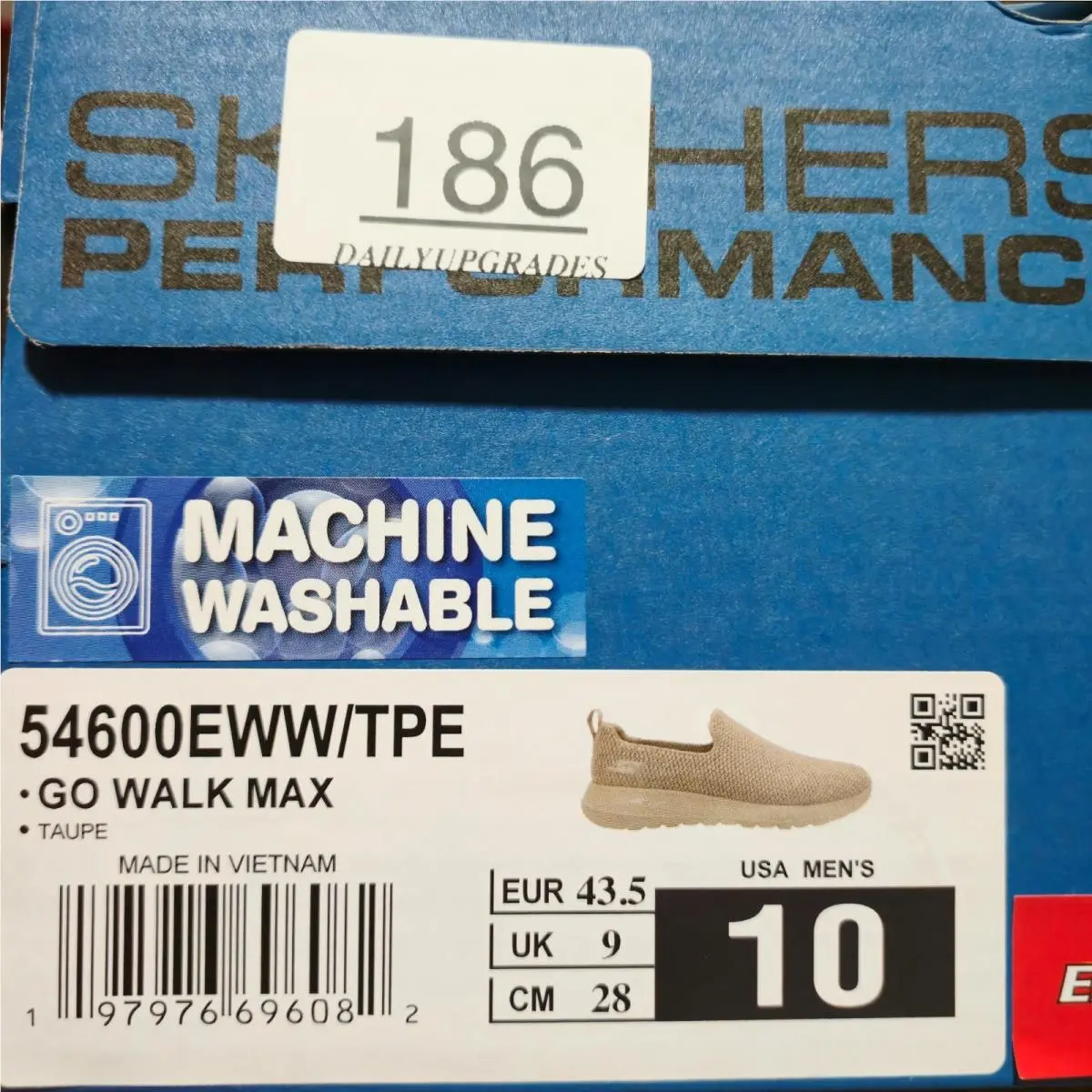 Skechers shoes - Skechers Go Walk Max - Walk Max - 54600EWW/TPE - Beige 6