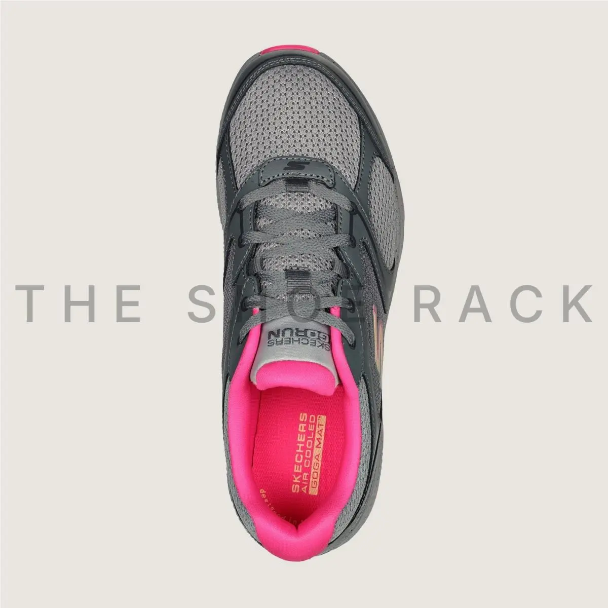 Skechers shoes - Skechers GO RUN Consistent - Vivid Horizon - 128285-GYPK - Gray 2