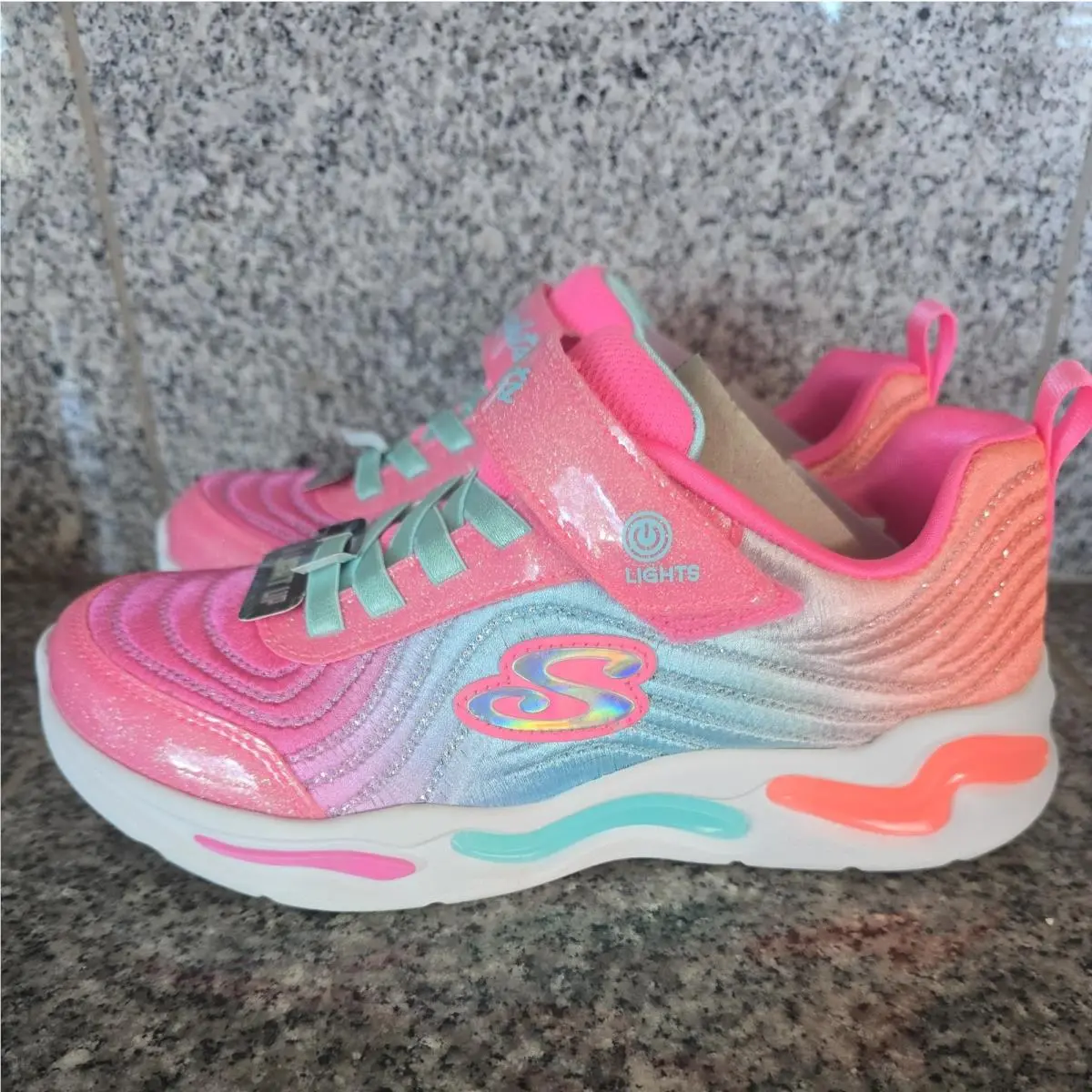 Skechers shoes - SKECHERS Wavy Beams Ombre - Wavy Beams Ombre - Pink Ombre 3