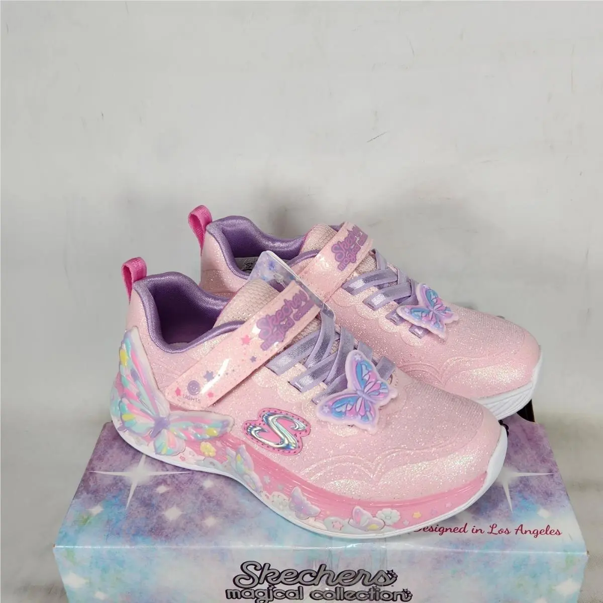 Skechers shoes - S Lights-Butterfly Bliss - Bliss - Pink 0