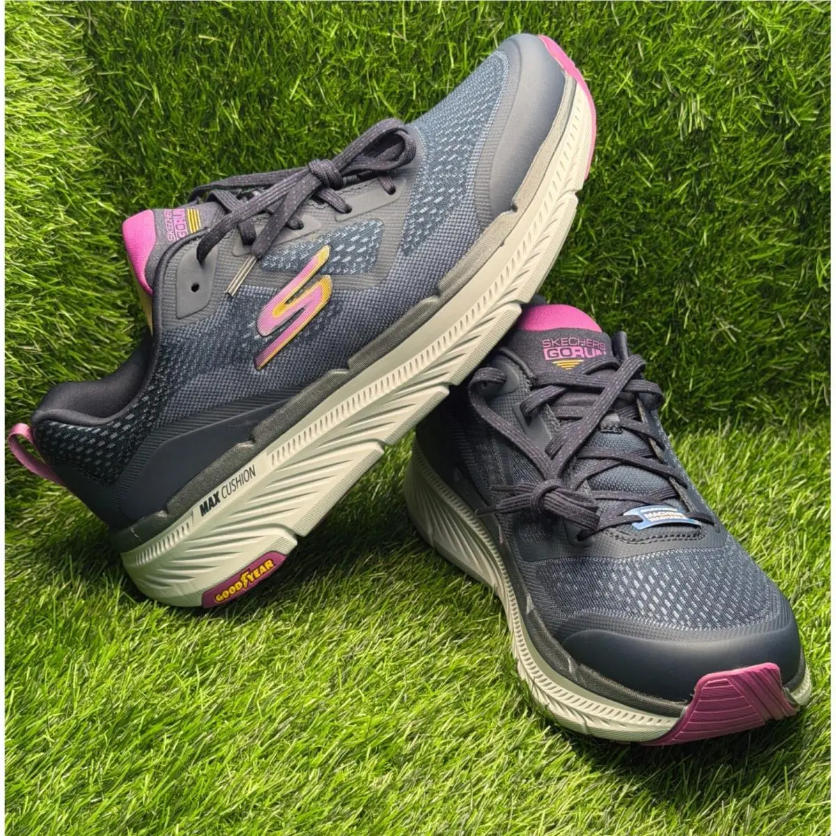 Skechers shoes - Skechers GOrun Max Cushioning Premier 2.0 - Blue 1