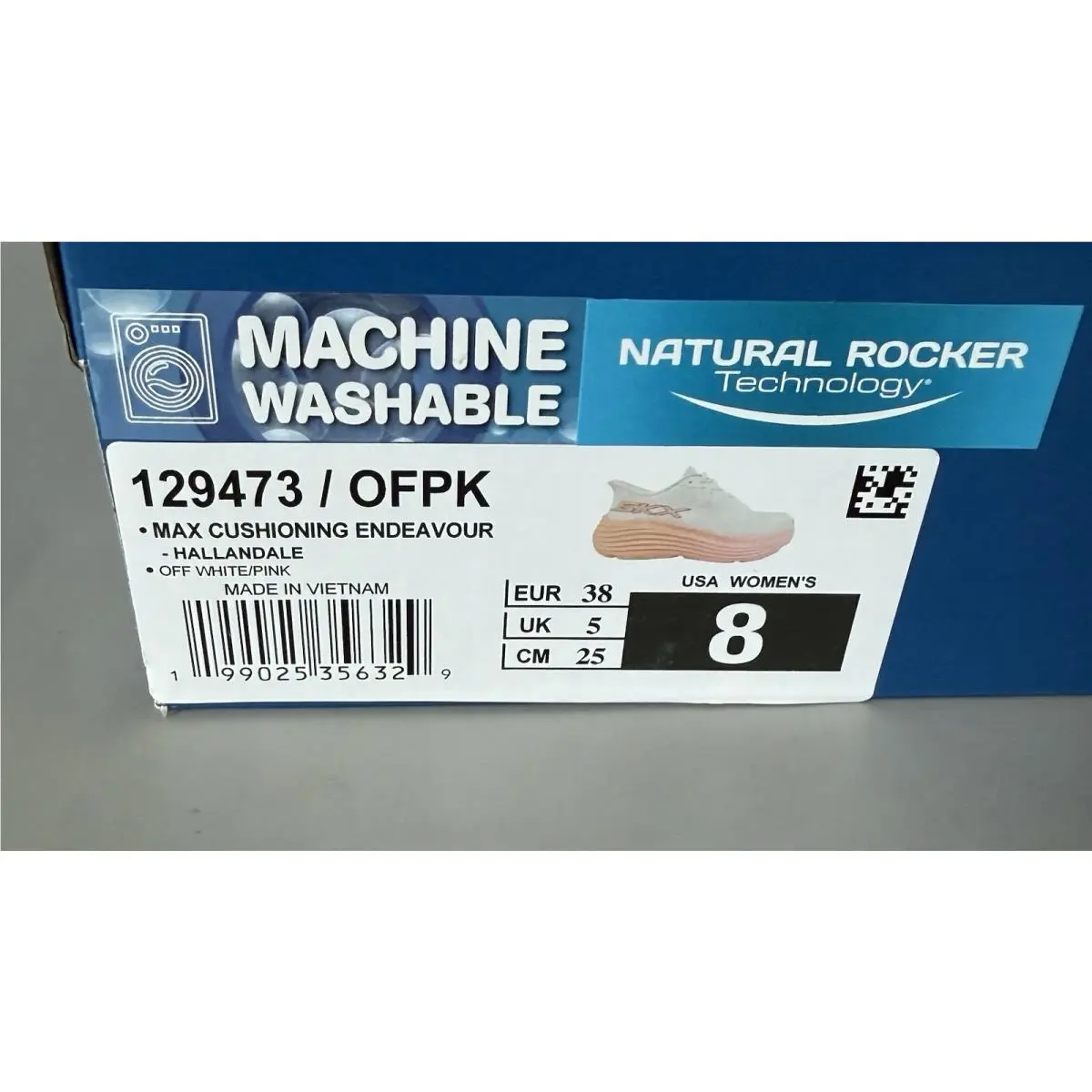 Skechers shoes - Skechers Max - Max - 129473 - Off White Pink (UPC: 0199025356329) 9