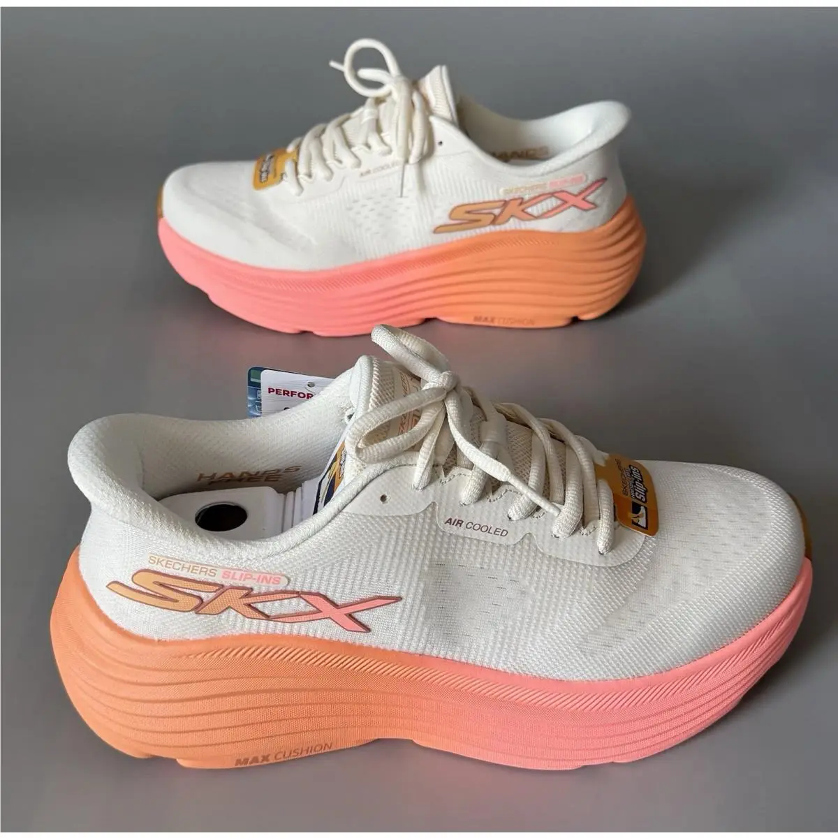 Skechers shoes - Skechers Max - Max - 129473 - Off White Pink (UPC: 0199025356329) 0