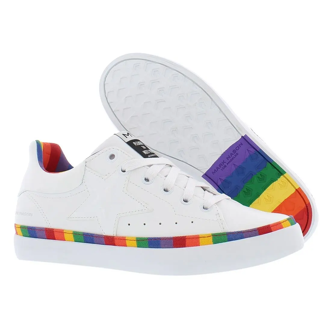 Mn Stellar Linzey Womens Shoes Size 7.5 Color: White/multi by Skechers