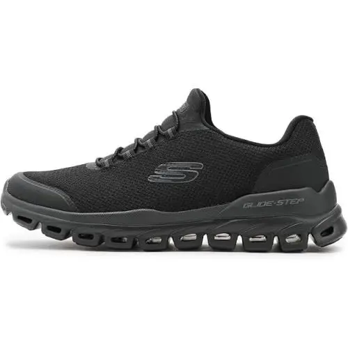 Skechers shoes - Skechers Glide-Step Noltek Glide Step - Black (UPC: 199025960090) 4