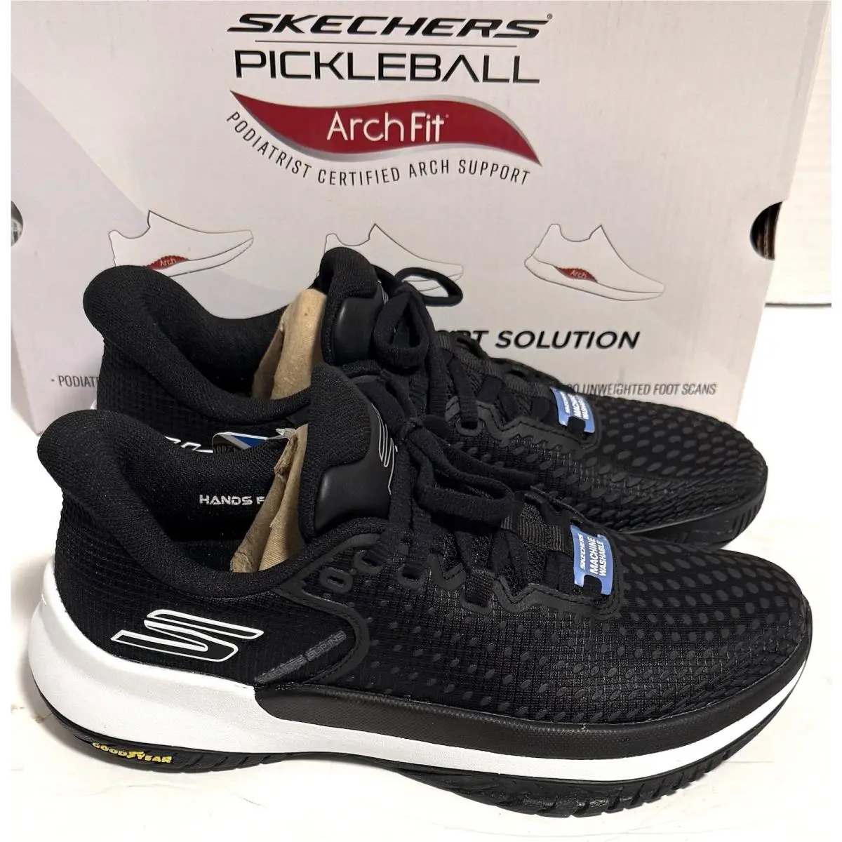 Skechers shoes - SKECHERS Viper Court Elite - Viper Court Elite - 172100/BKW - Black/White 0